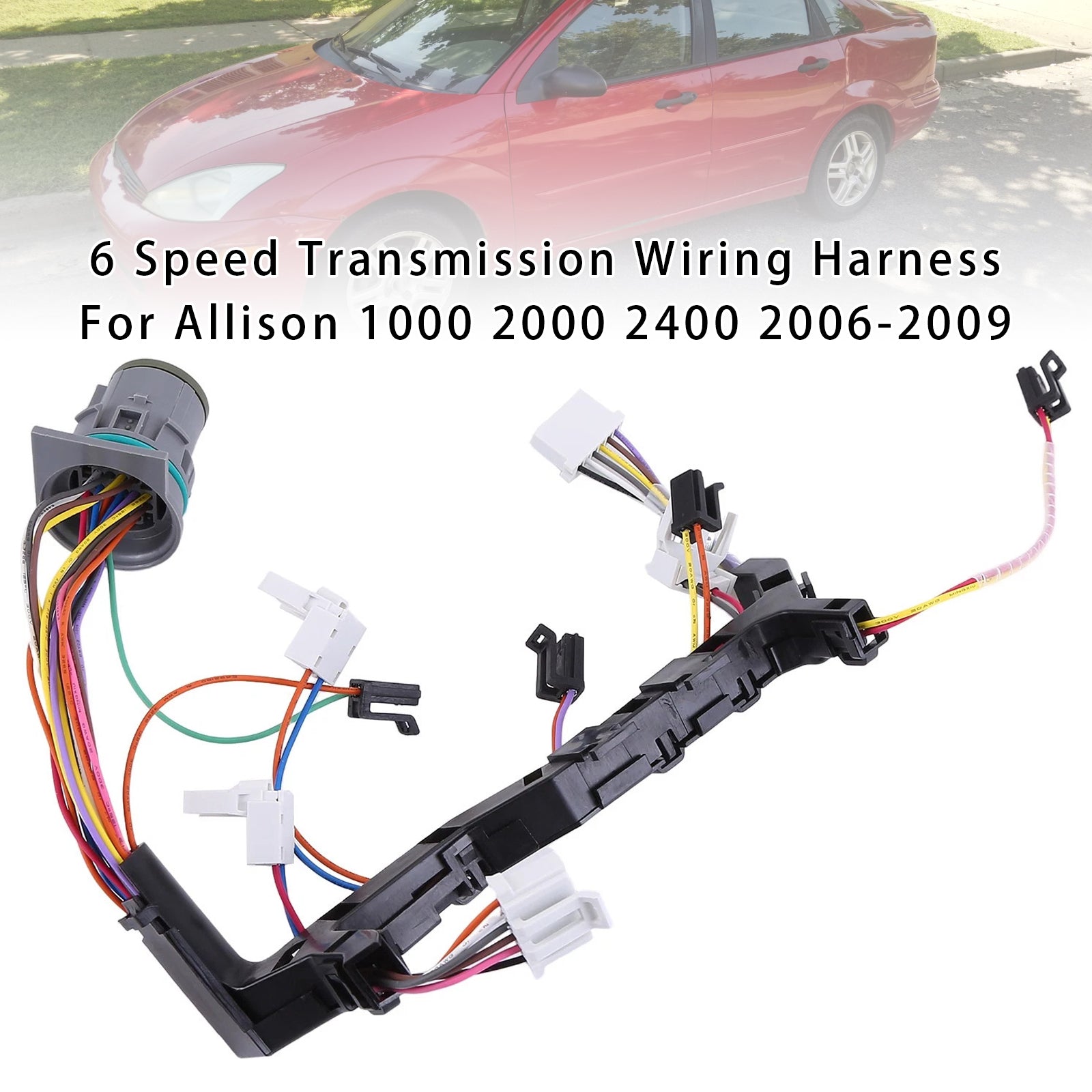 6 Speed Transmission Wiring Harness For Allison 1000 2000 2400 2006-2009