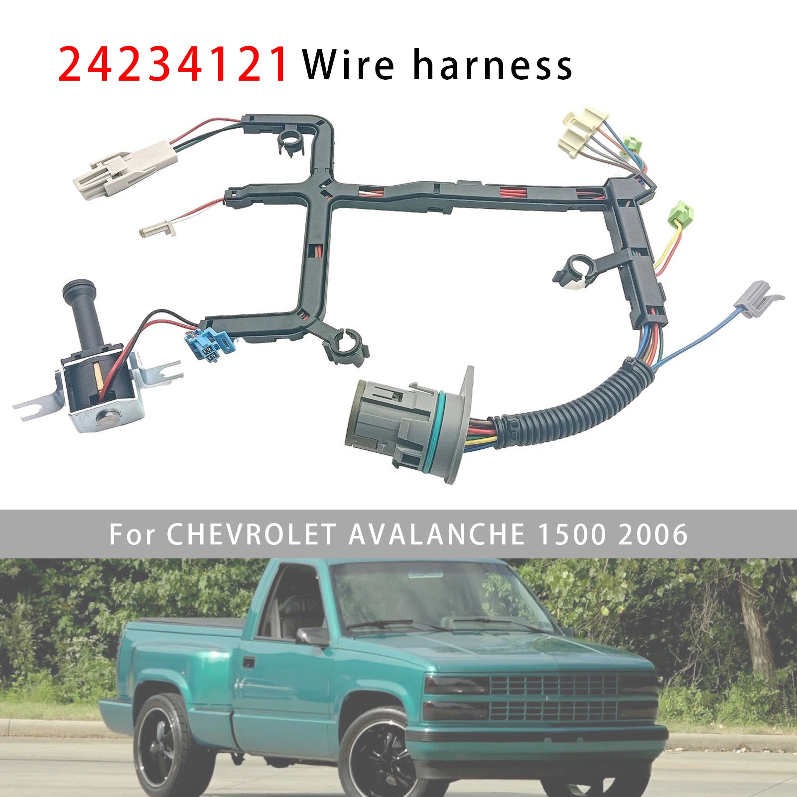 4L60E 4L65E Internal Wiring Harness 24234121 For Chevy GMC Pontiac 2006-2008