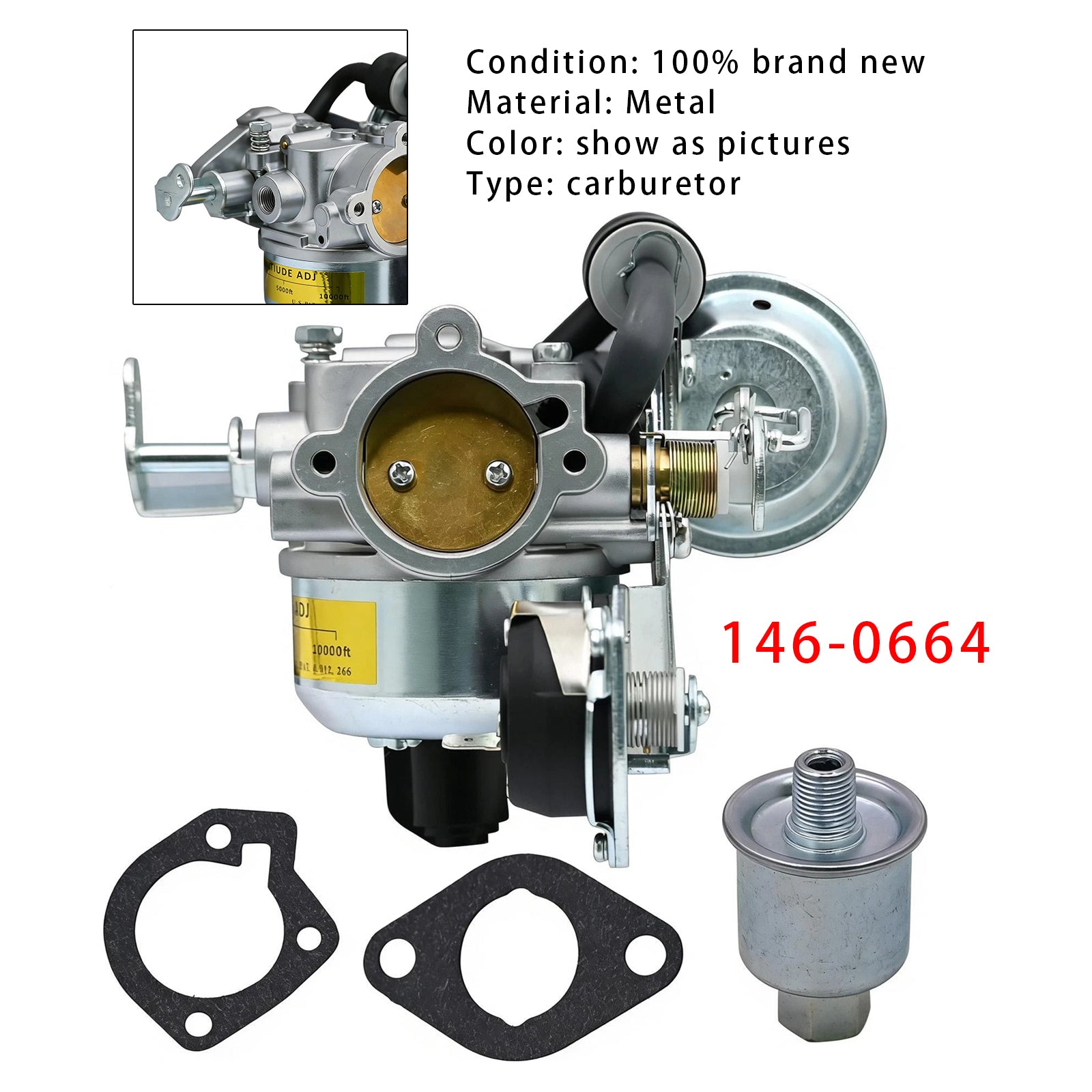 Carburetor Kit 146-0664 For Onan RV Generator