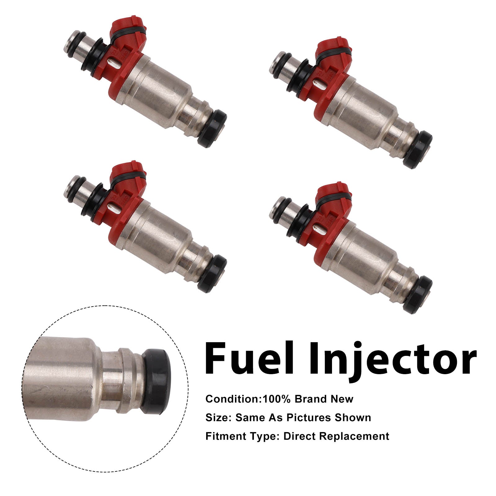 4Pcs Fuel Injector For Toyota Celica 1990-1992 MR2 1991-1992 23250-74040