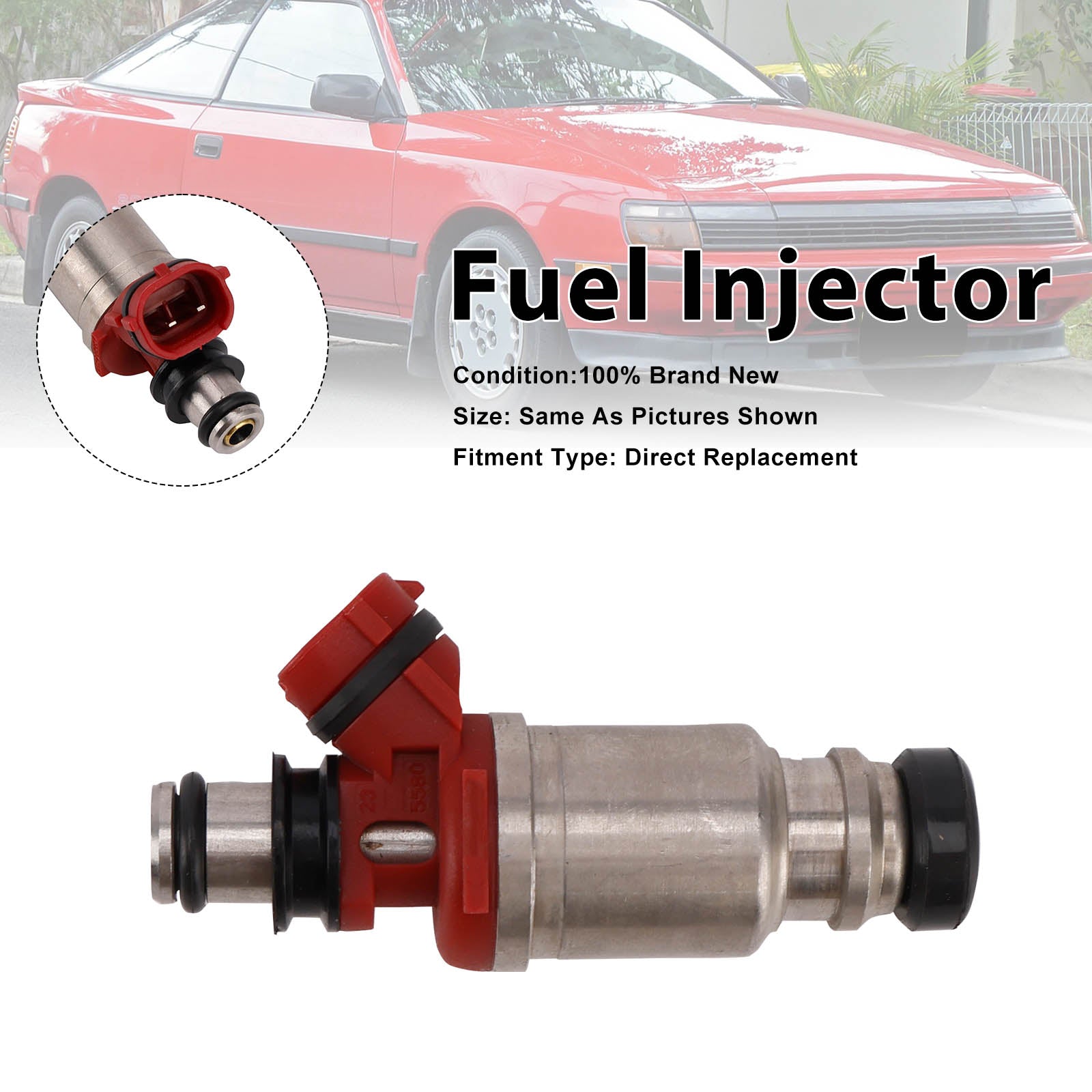 1Pcs Fuel Injector For Toyota Celica 1990-1992 MR2 1991-1992 23250-74040