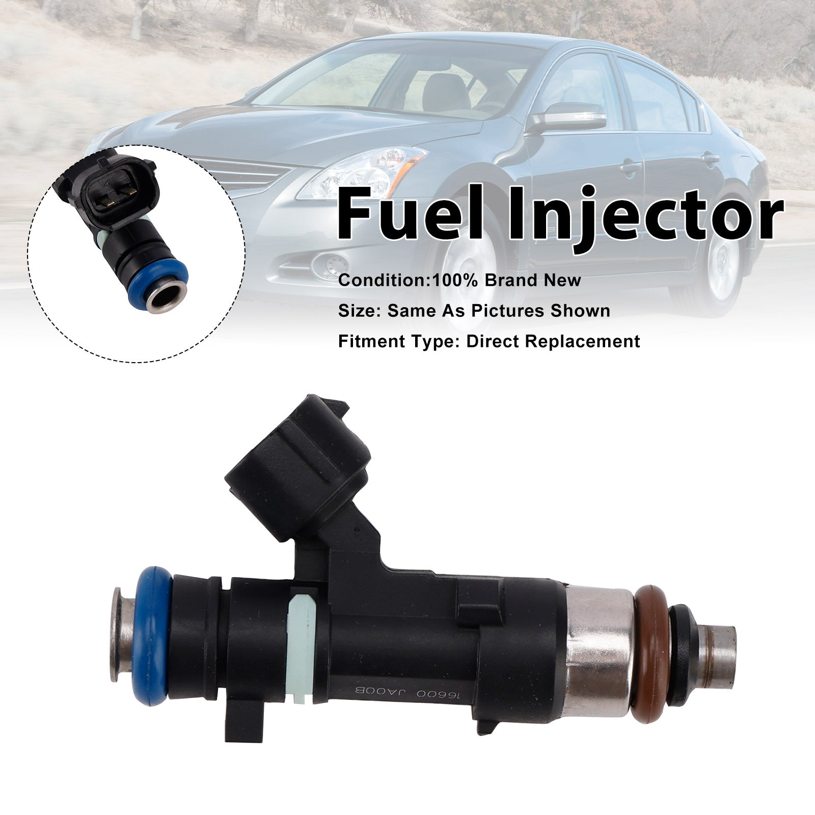 1Pcs Fuel Injector For Nissan Altima 2007-2013 Rogue 2008-2015 0280158130