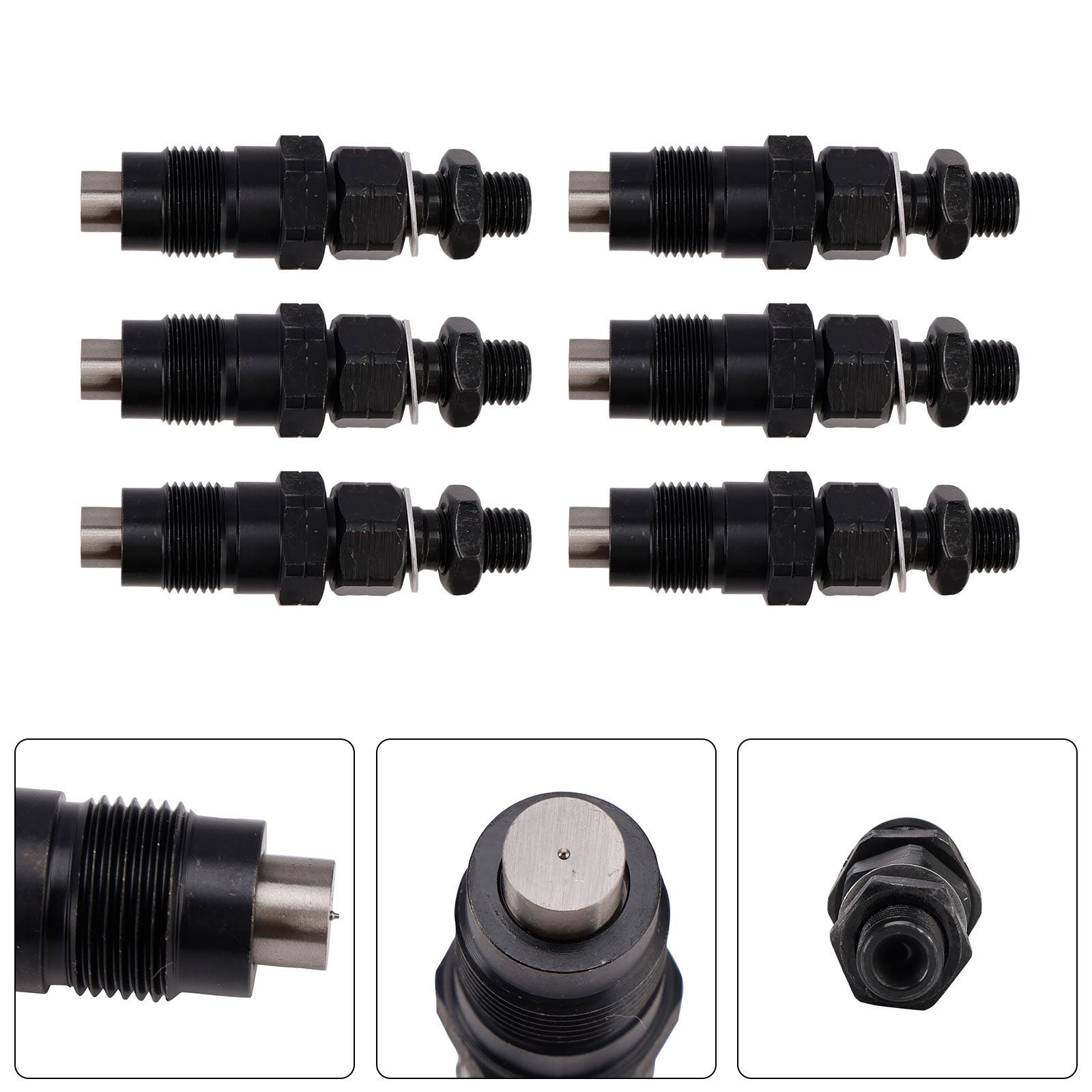 6Pcs Fuel Injector For Toyota LandCruiser J70 90-07 J100 1998-07 FYE454163