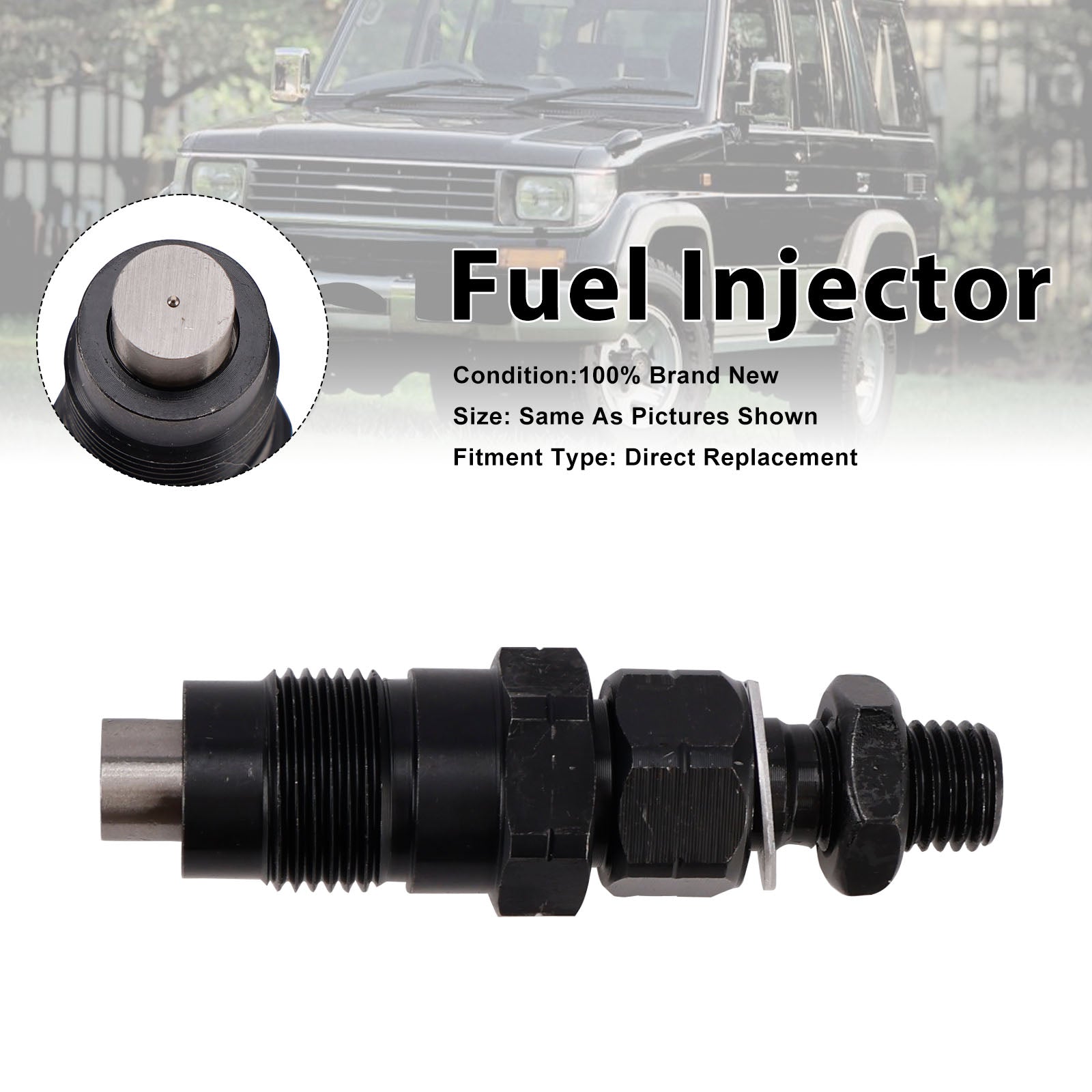 1Pcs Fuel Injector For Toyota LandCruiser J70 90-07 J100 1998-07 FYE454163