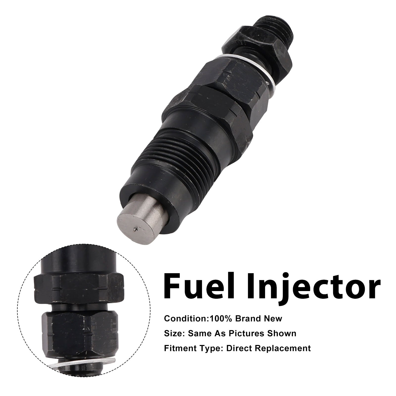 1Pcs Fuel Injector For Toyota LandCruiser J70 90-07 J100 1998-07 FYE454163