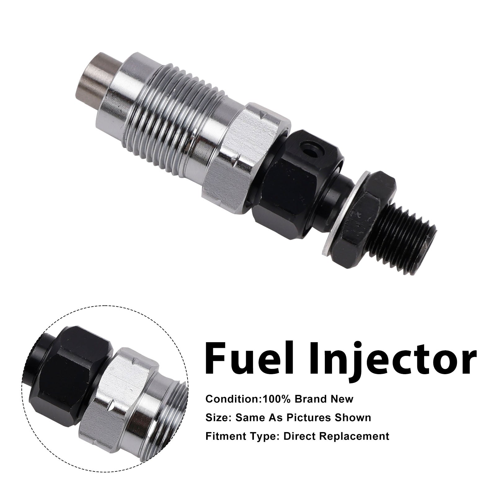 1Pcs Fuel Injector For Toyota Landcruiser 1HZ 23600-19105 2360019105