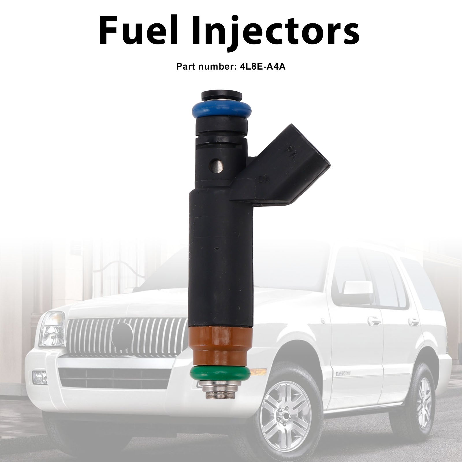 4L8E-A4A Fuel Injectors For Mercury Mariner Ford Taurus Explorer