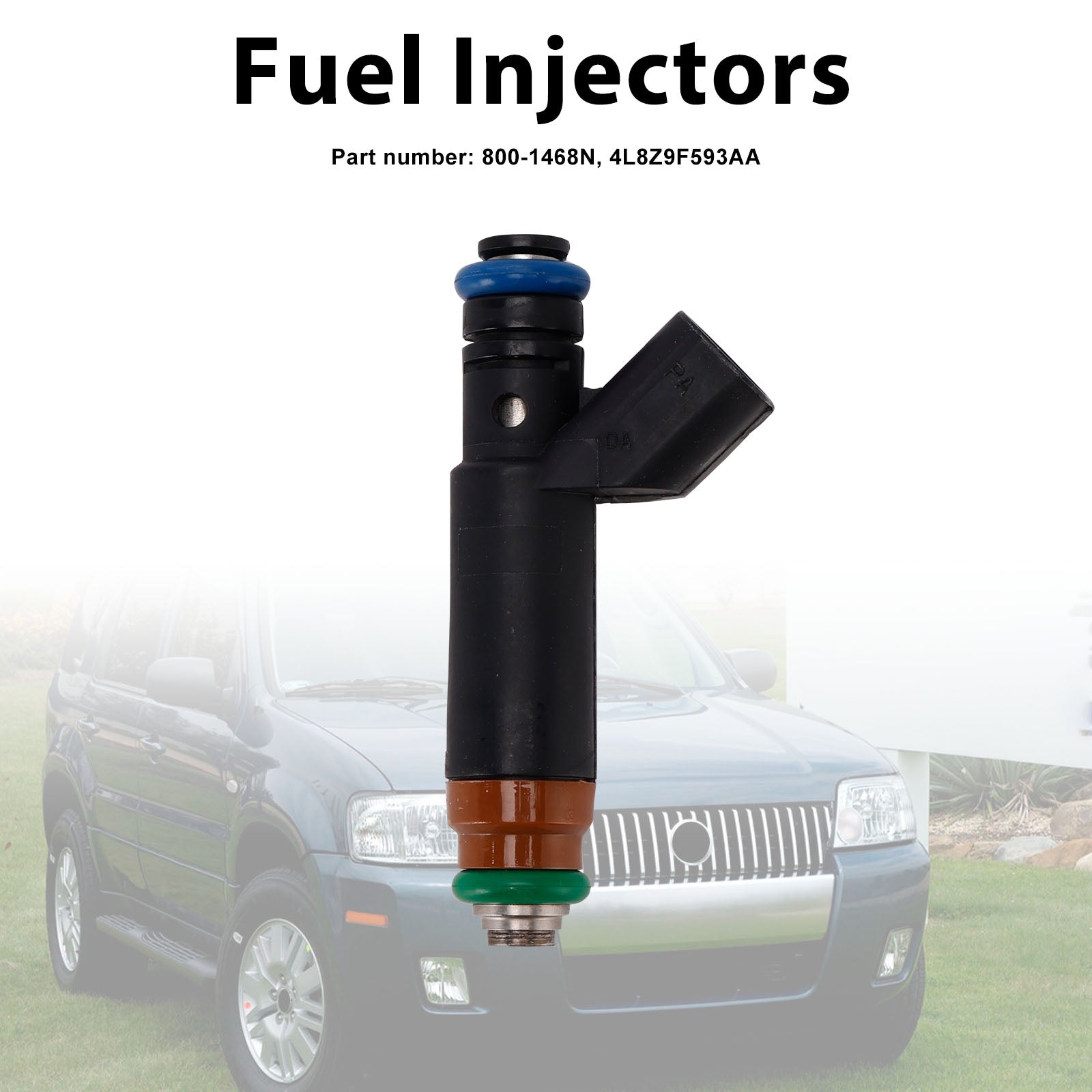 800-1468N Fuel Injectors 4L8Z9F593AA For Mercury Mariner Ford Explorer