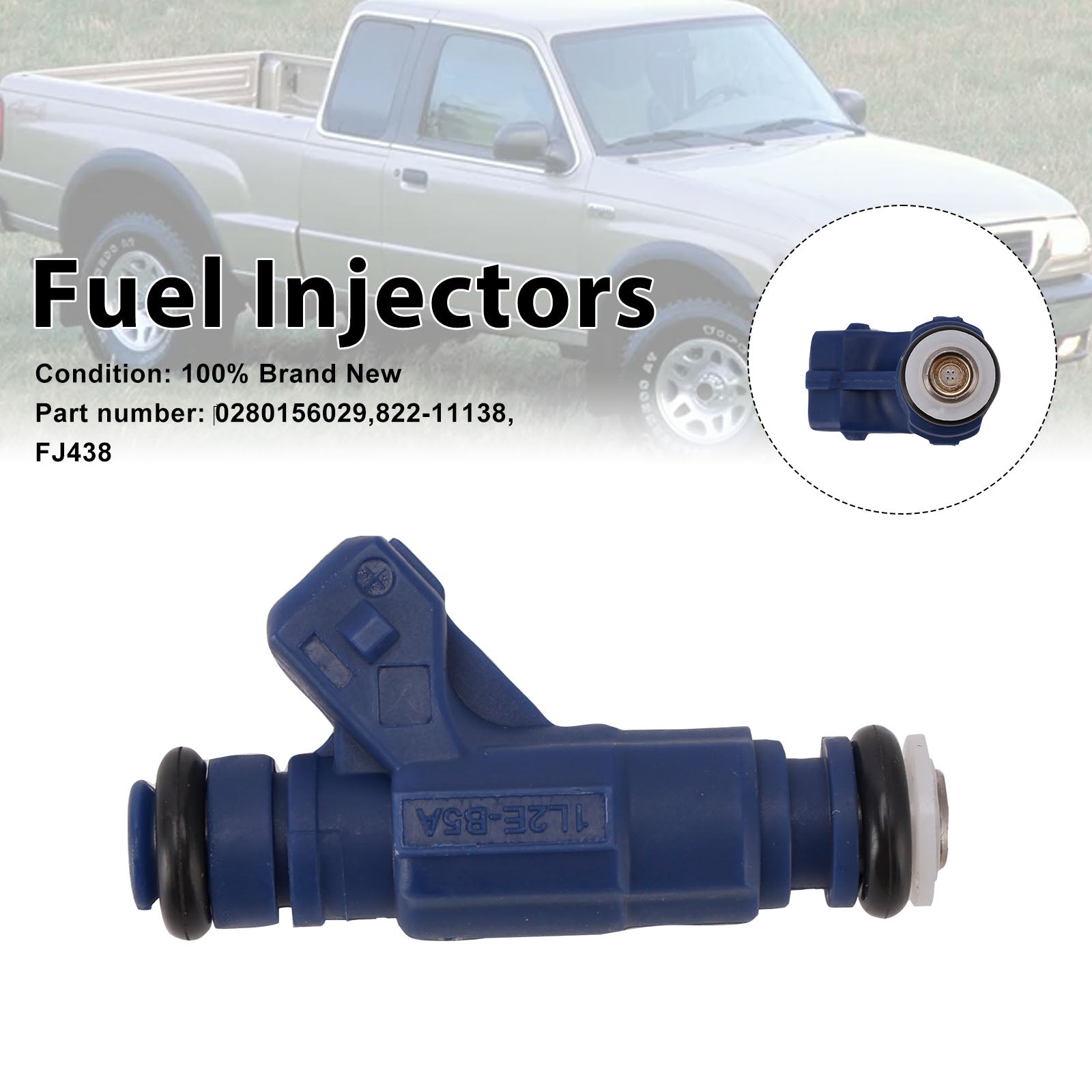 822-11138 Fuel Injectors ?0280156029 For Mercury Mountaineer Ford Ranger Explorer