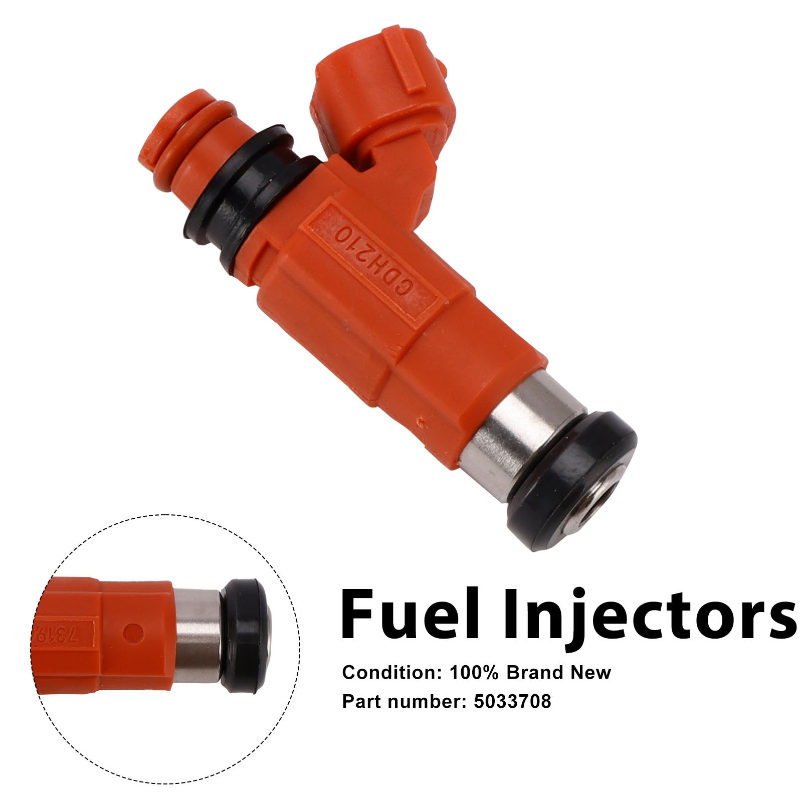 Fuel Injectors 5033708 For Outboard Moto 90-115-140 HP 2003-2006