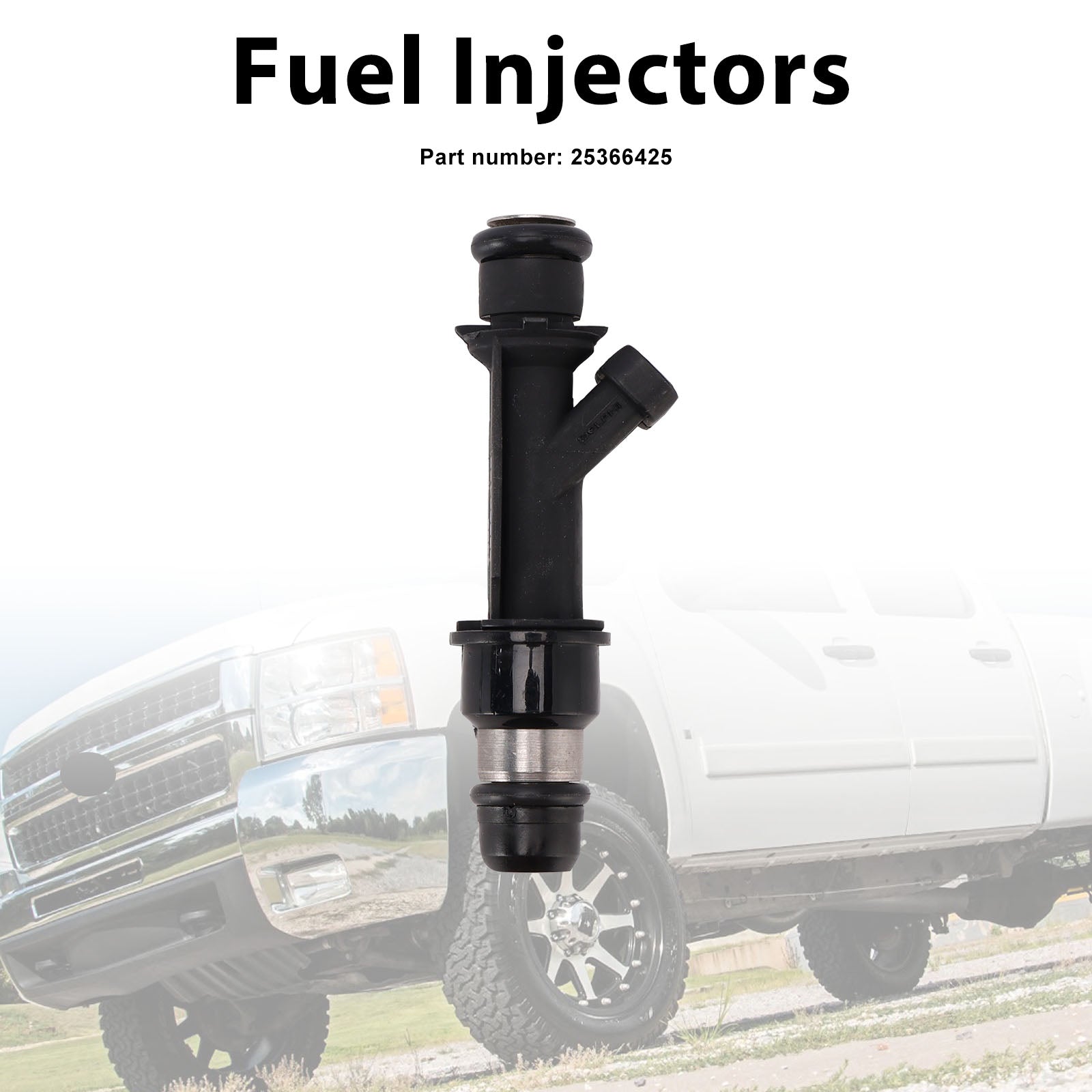 Fuel Injectors 25366425 For GM Industrial Marine 3000 I-4 LMX