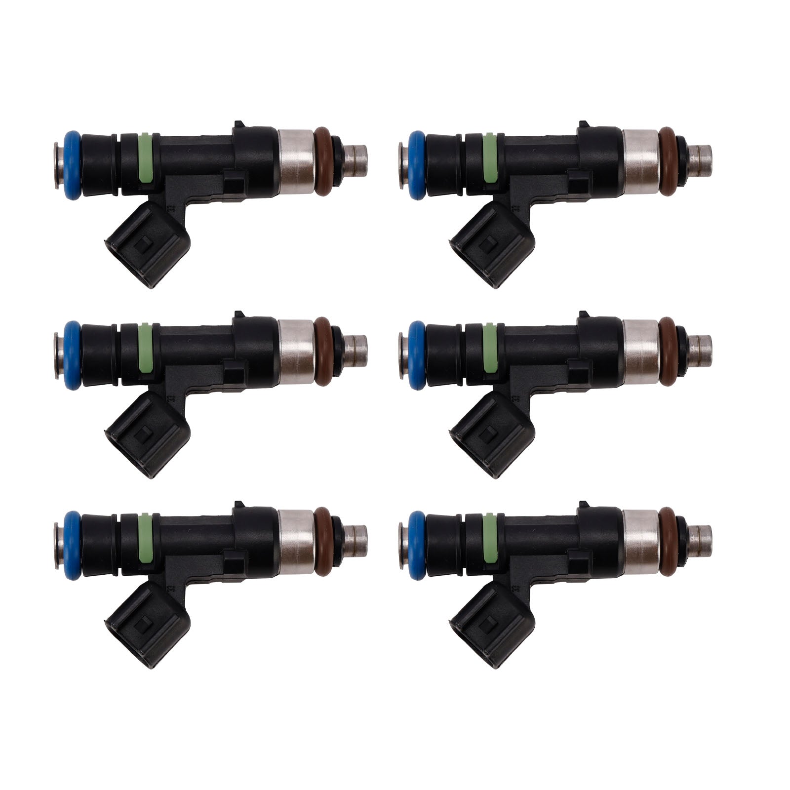 6PC 0280158055 Fuel Injectors 5L2Z9F593CA For Mercury Mountaineer Ford Explorer