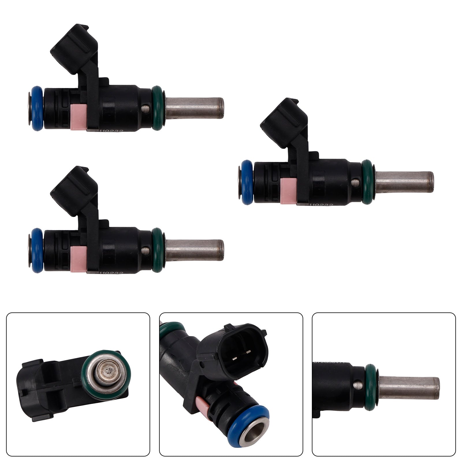 3PC 420874847 Fuel Injectors 420874838 For Sea-Doo SPARK GTR GTI GTS