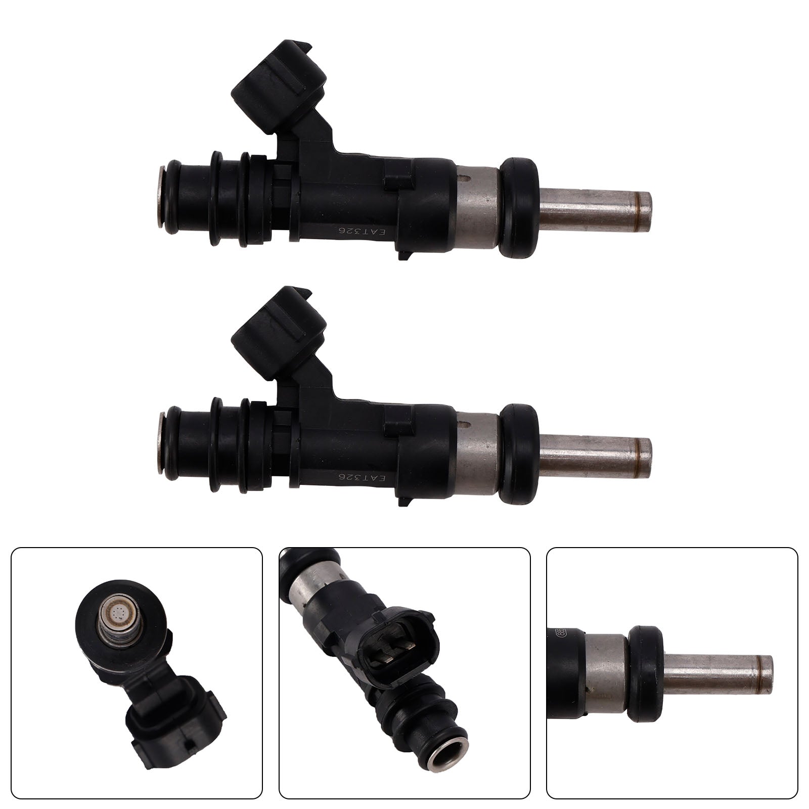 2PC 15710-89L00 Fuel Injectors 15710-50M00 For Suzuki Outboard 15HP 9.9HP 20HP