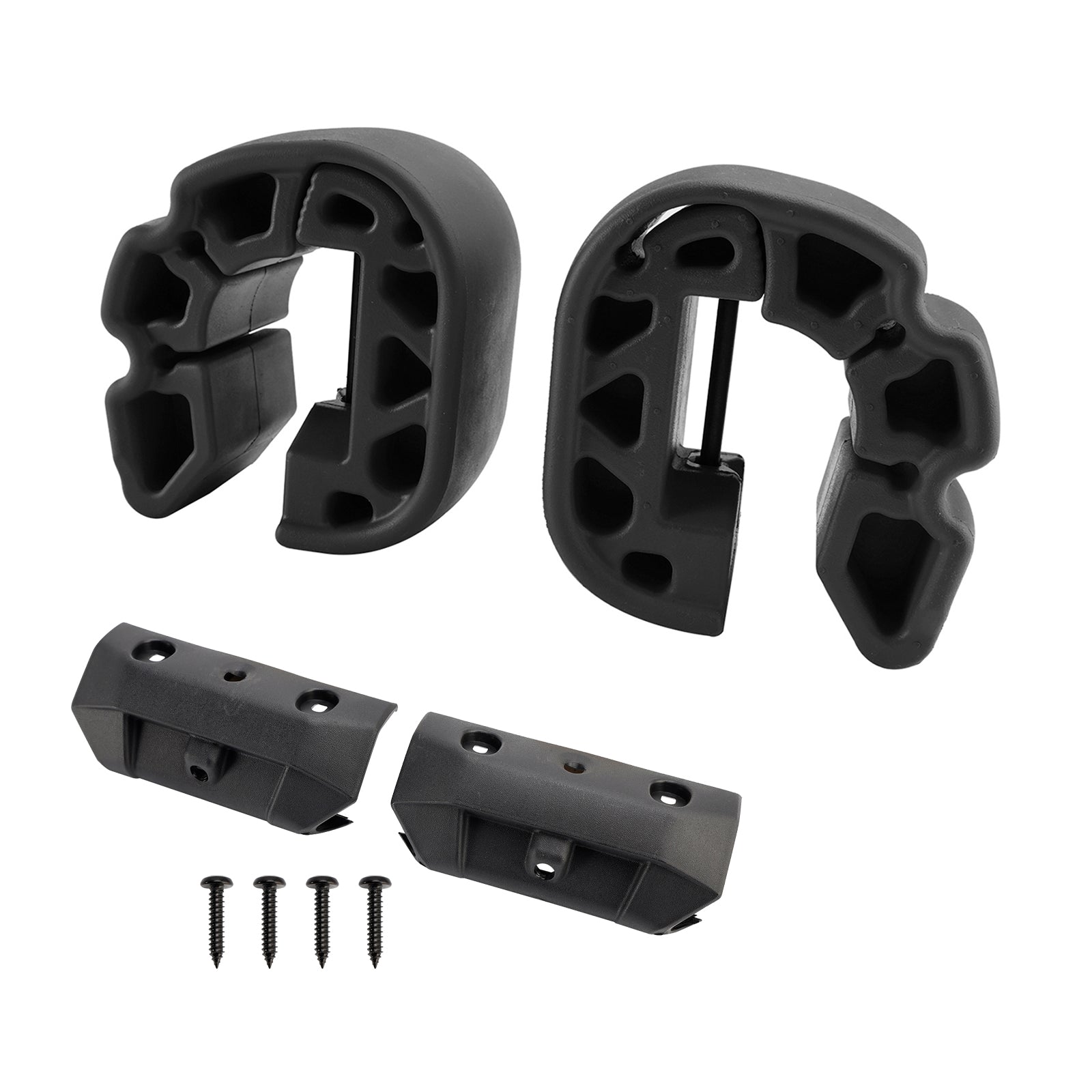 Snap-In Fenders Bumper Anti Crash Kit 295100418 295100729 Black For Sea-Doo Gtx