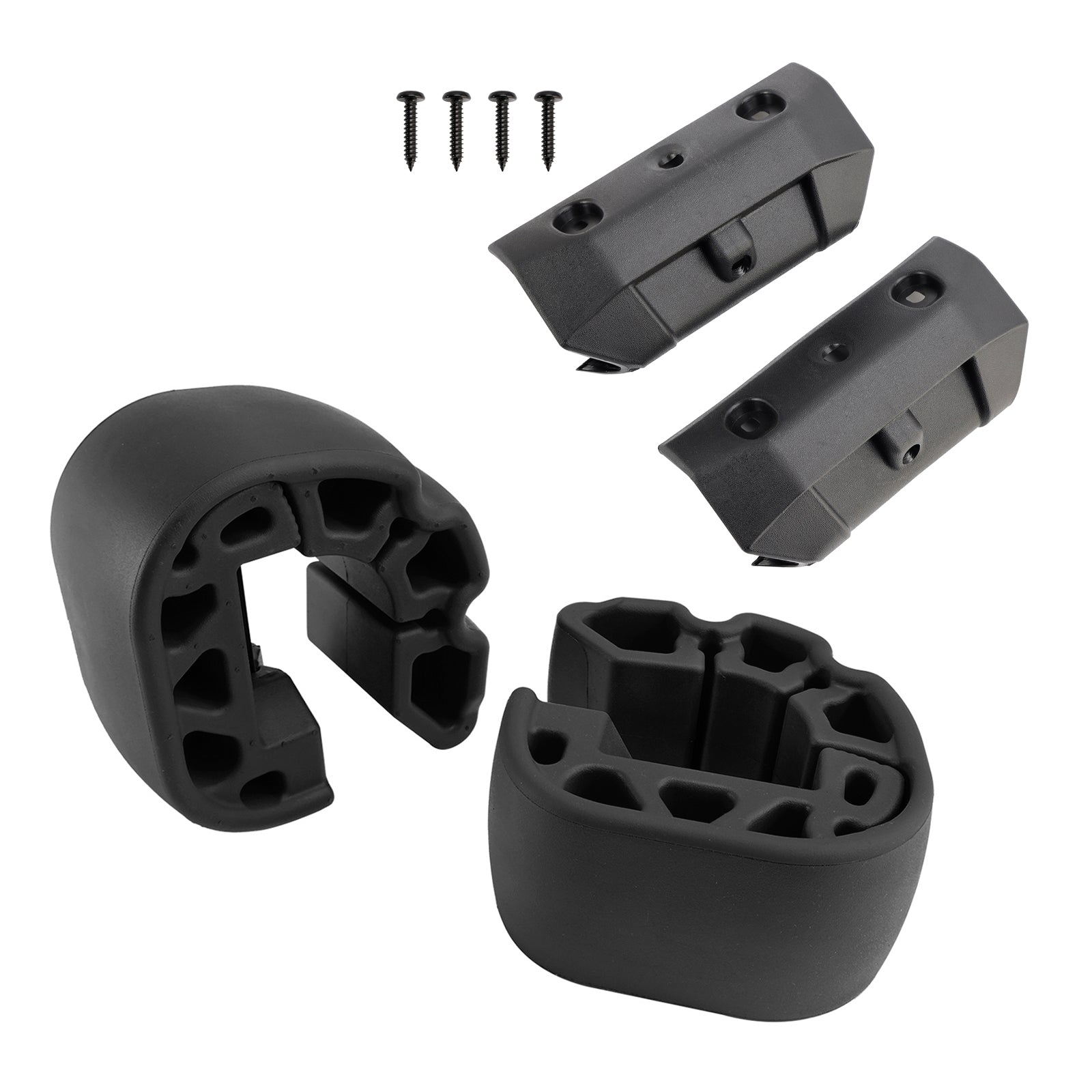 Snap-In Fenders Bumper Anti Crash Kit 295100418 295100729 Black For Sea-Doo Gtx