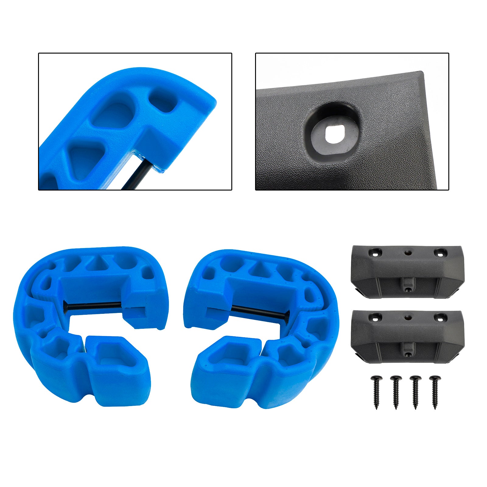 Snap-In Fenders Bumper Anti Crash Kit 295100418 295100729 Blue For Sea-Doo Gtx