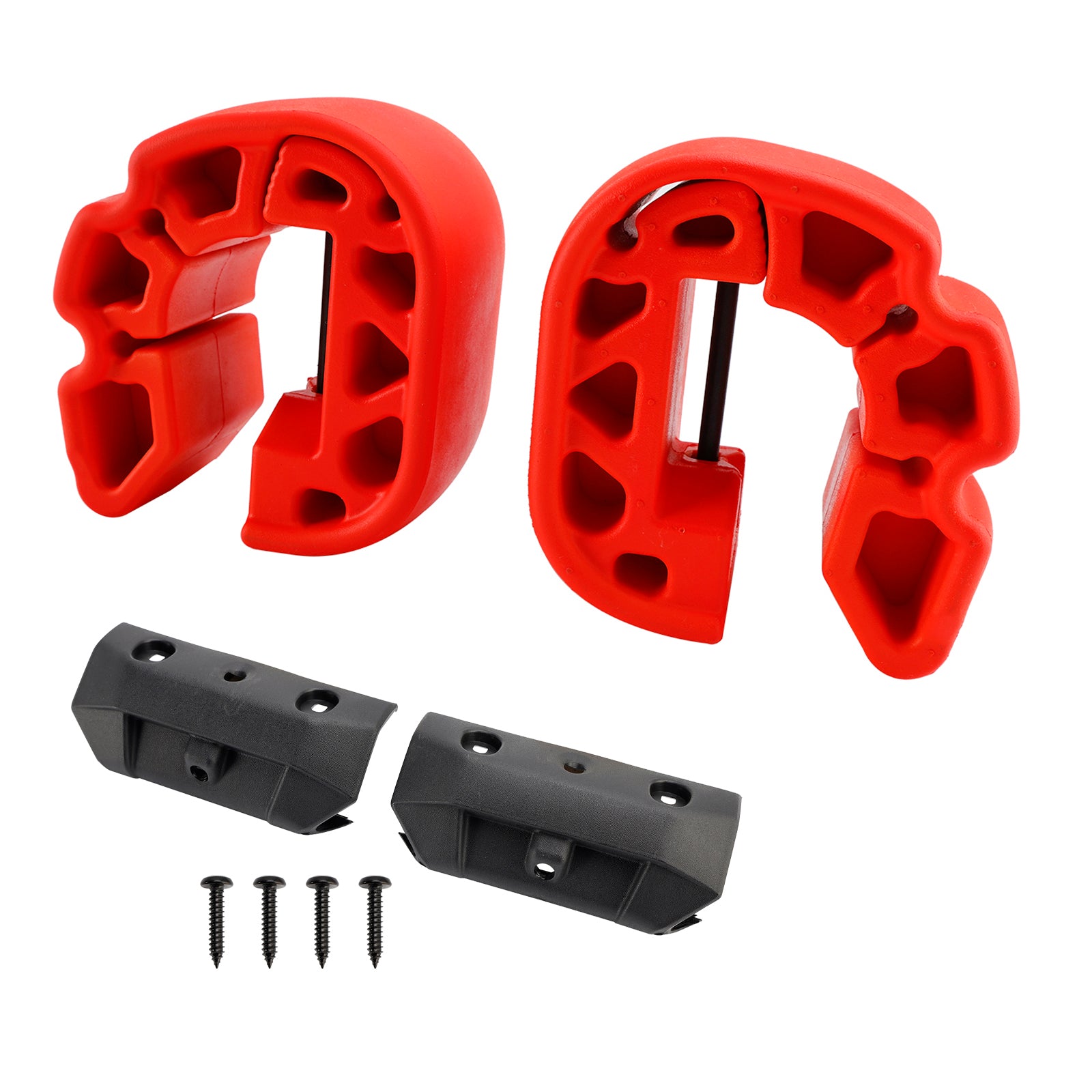 Snap-In Fenders Bumper Anti Crash Kit 295100418 295100729 Red For Sea-Doo Gtx