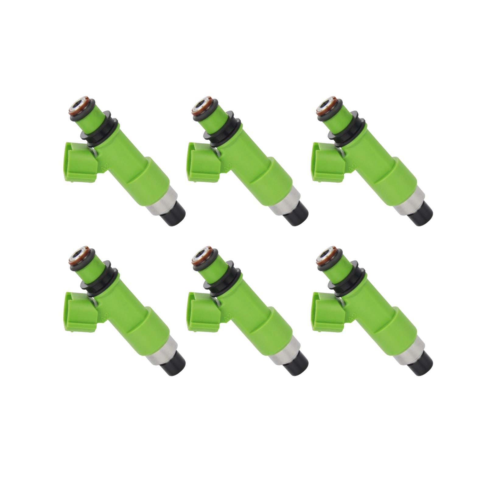 6Pcs Fuel Injector For Subaru Legacy 2010-19 Tribeca 2008-2014 16611-AA740