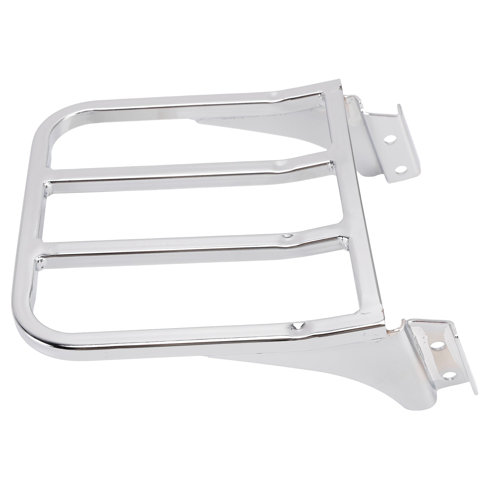 Sissy Bar Backrest Luggage Rack For Heritage Softail Dyna Sportster 1986+ Chrome