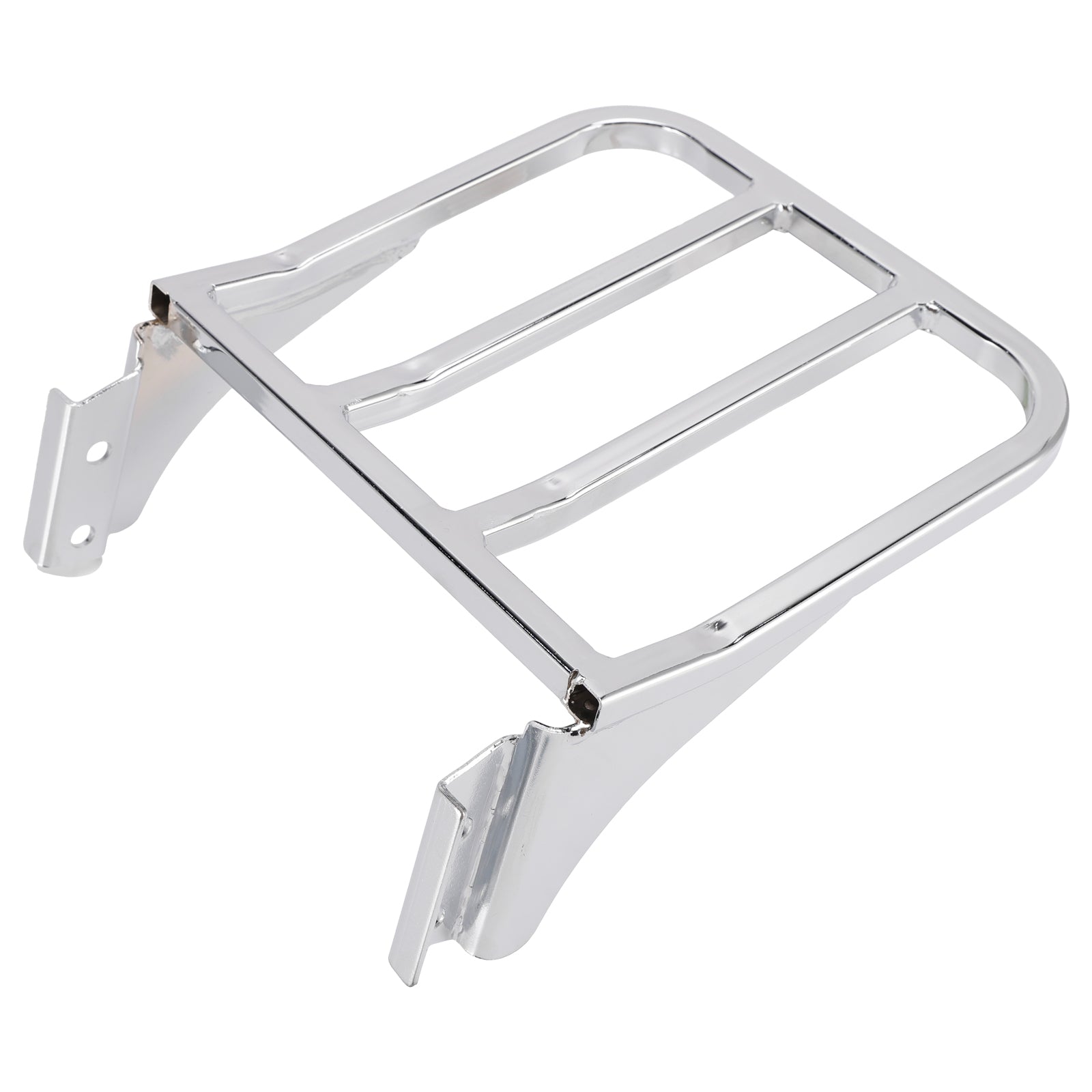 Sissy Bar Backrest Luggage Rack For Heritage Softail Dyna Sportster 1986+ Chrome