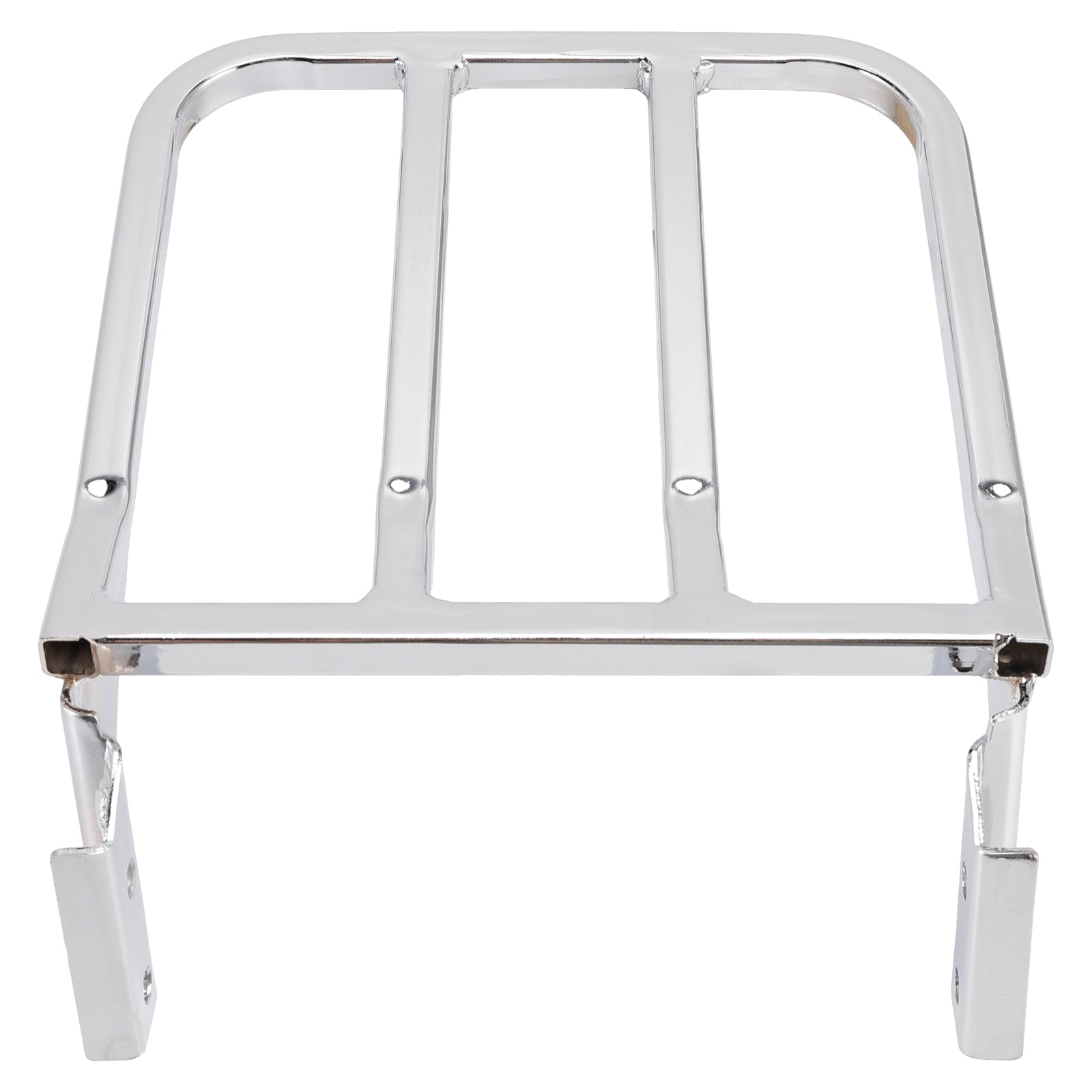 Sissy Bar Backrest Luggage Rack For Heritage Softail Dyna Sportster 1986+ Chrome
