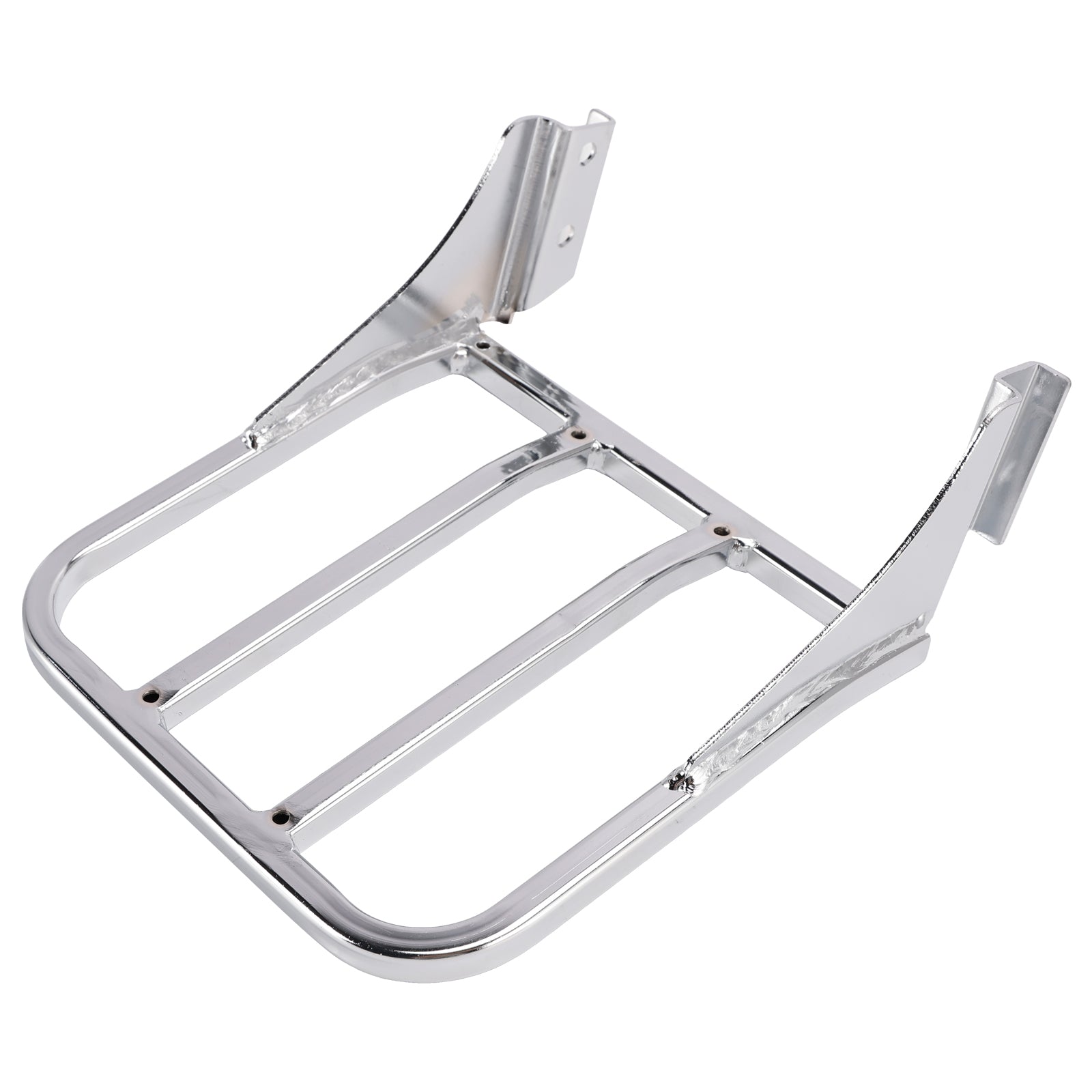 Sissy Bar Backrest Luggage Rack For Heritage Softail Dyna Sportster 1986+ Chrome