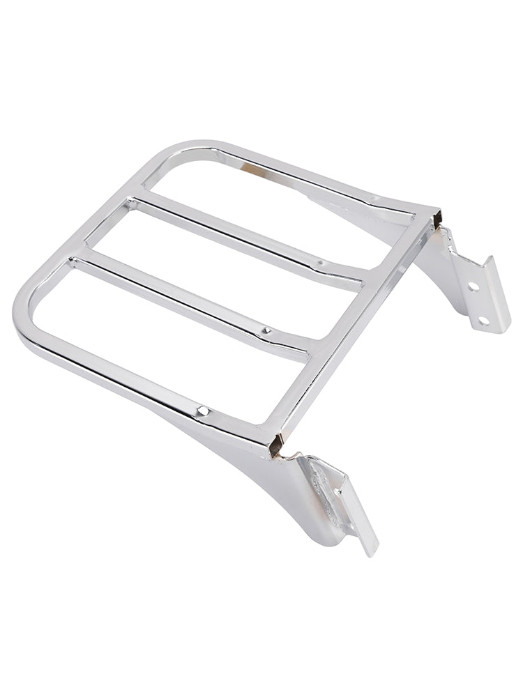 Sissy Bar Backrest Luggage Rack For Heritage Softail Dyna Sportster 1986+ Chrome