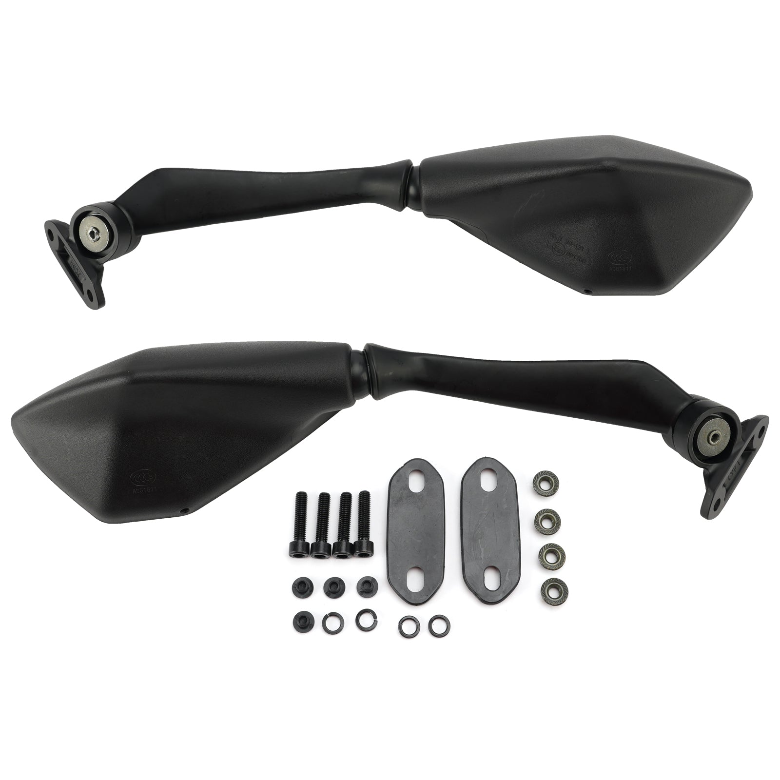 Rearview Mirror Left & Right For Kawasaki Ninja 400 500 & 650 2018-2026