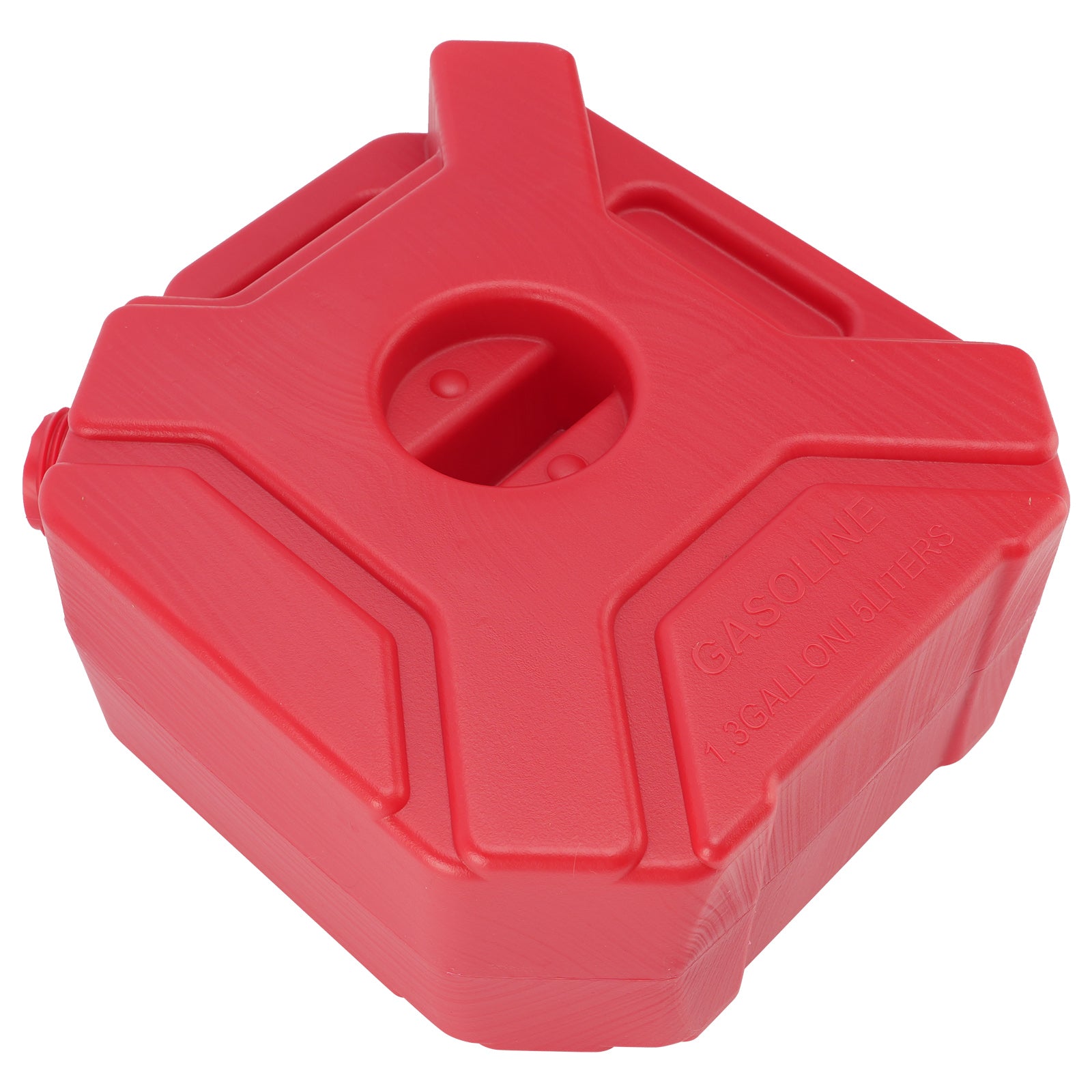 5L Oil Gas Container Anti-static Jerry Can Fuel Tank Red For Touring Adventure