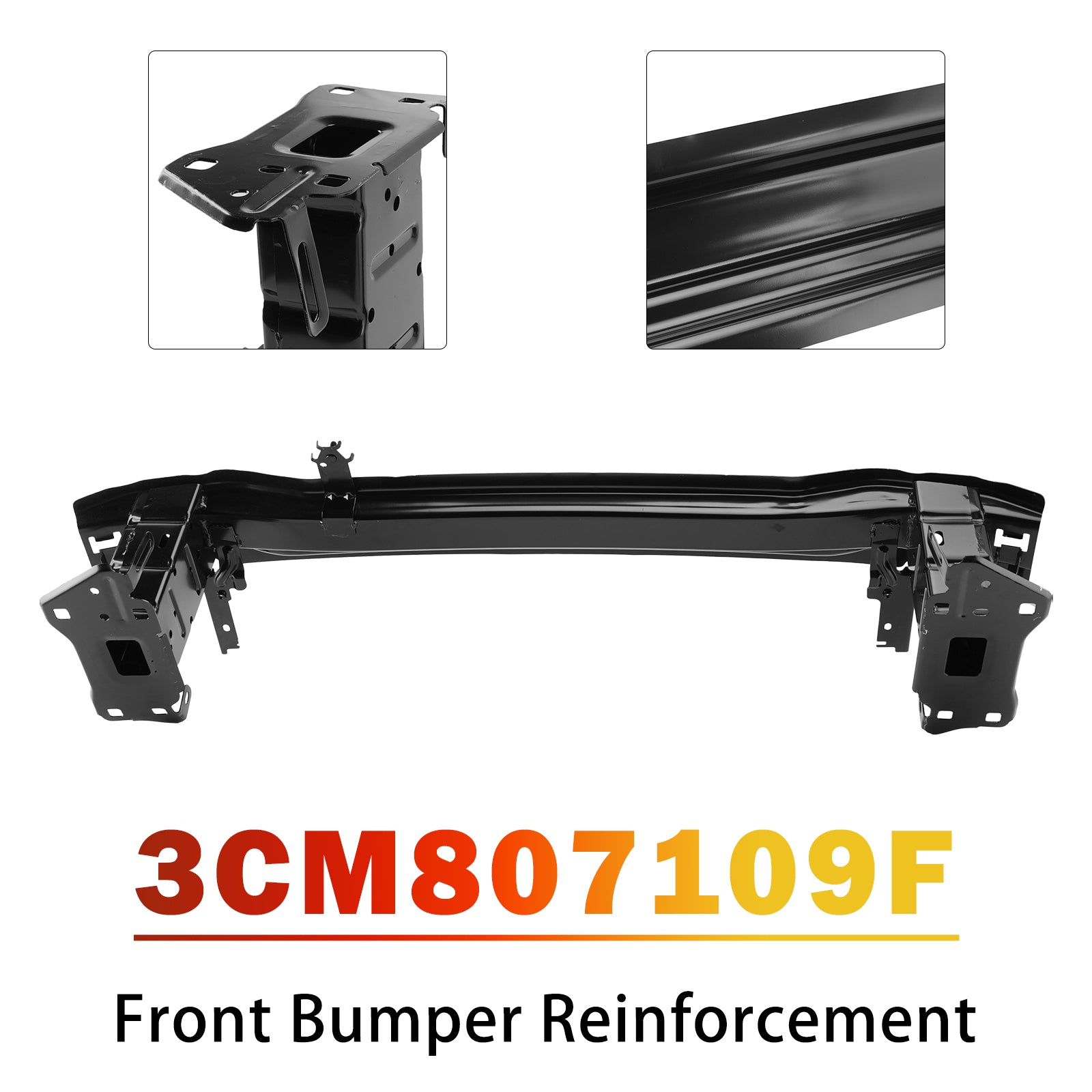 Front Bumper Top Pad Outer Molding Pad for Ford F250 F350 F450 F550 2011-2016