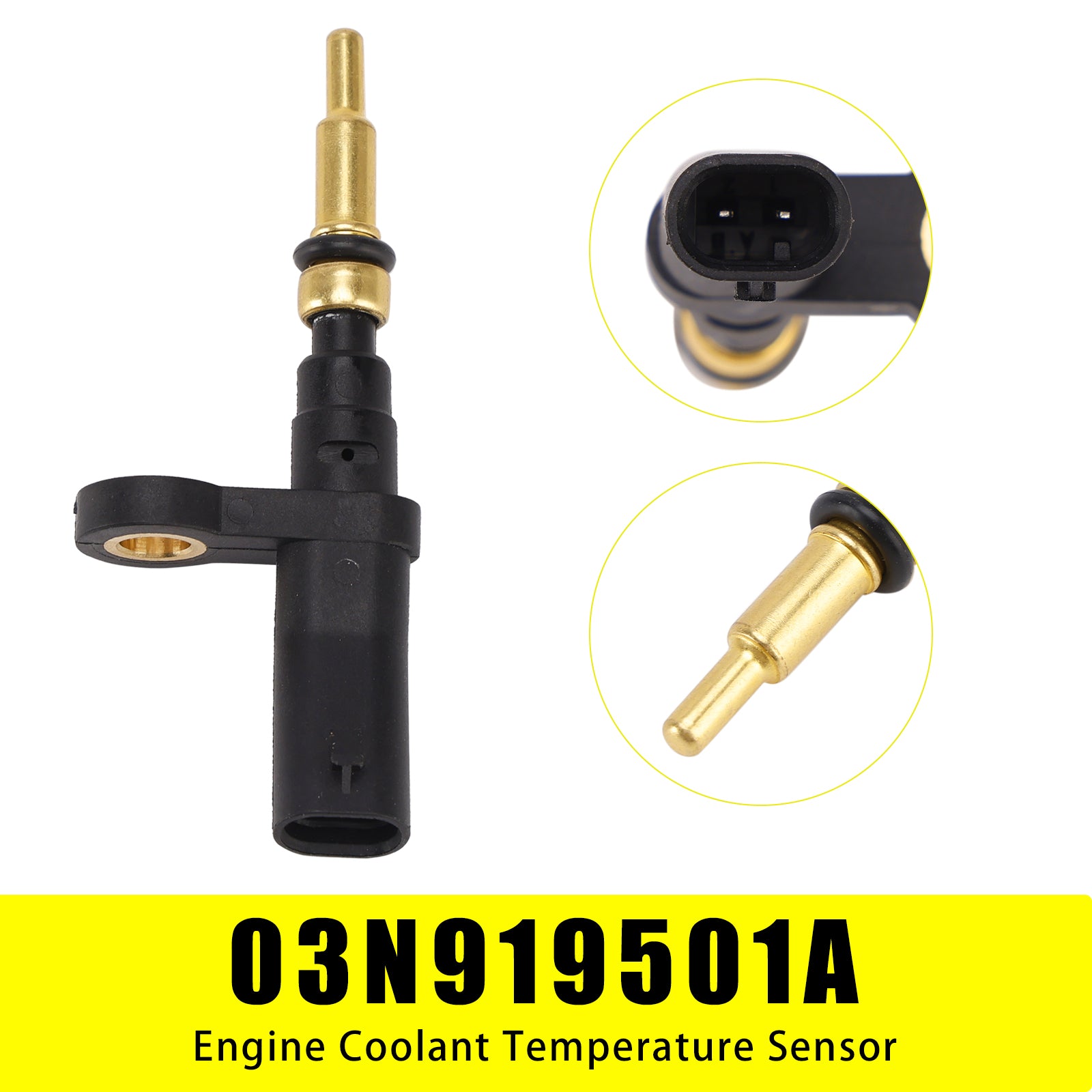 Engine Coolant Temperature Sensor 03N919501A for VW Transporter T6