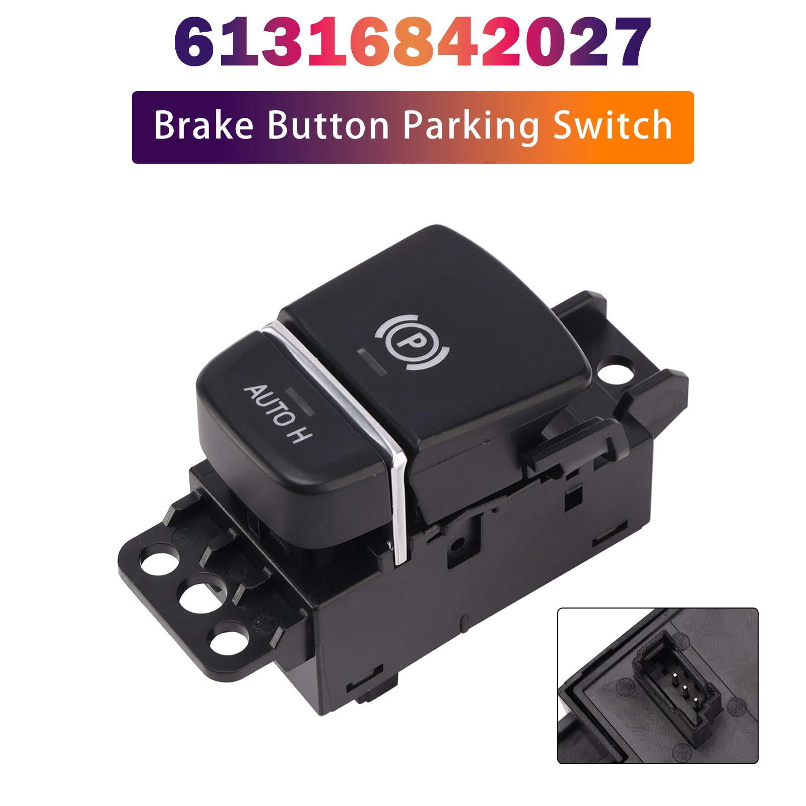 Brake Button Parking Switch 61316842027 for BMW 540i 2017-2020