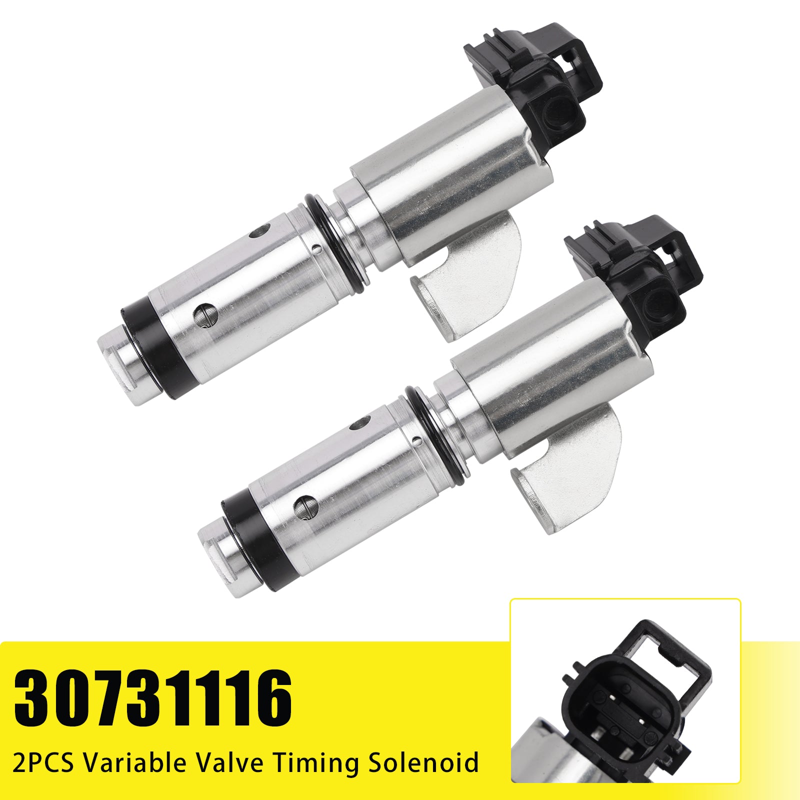 2PCS Variable Valve Timing Solenoid 30731116 for Volvo S60 S80 V60 V70 3.0L