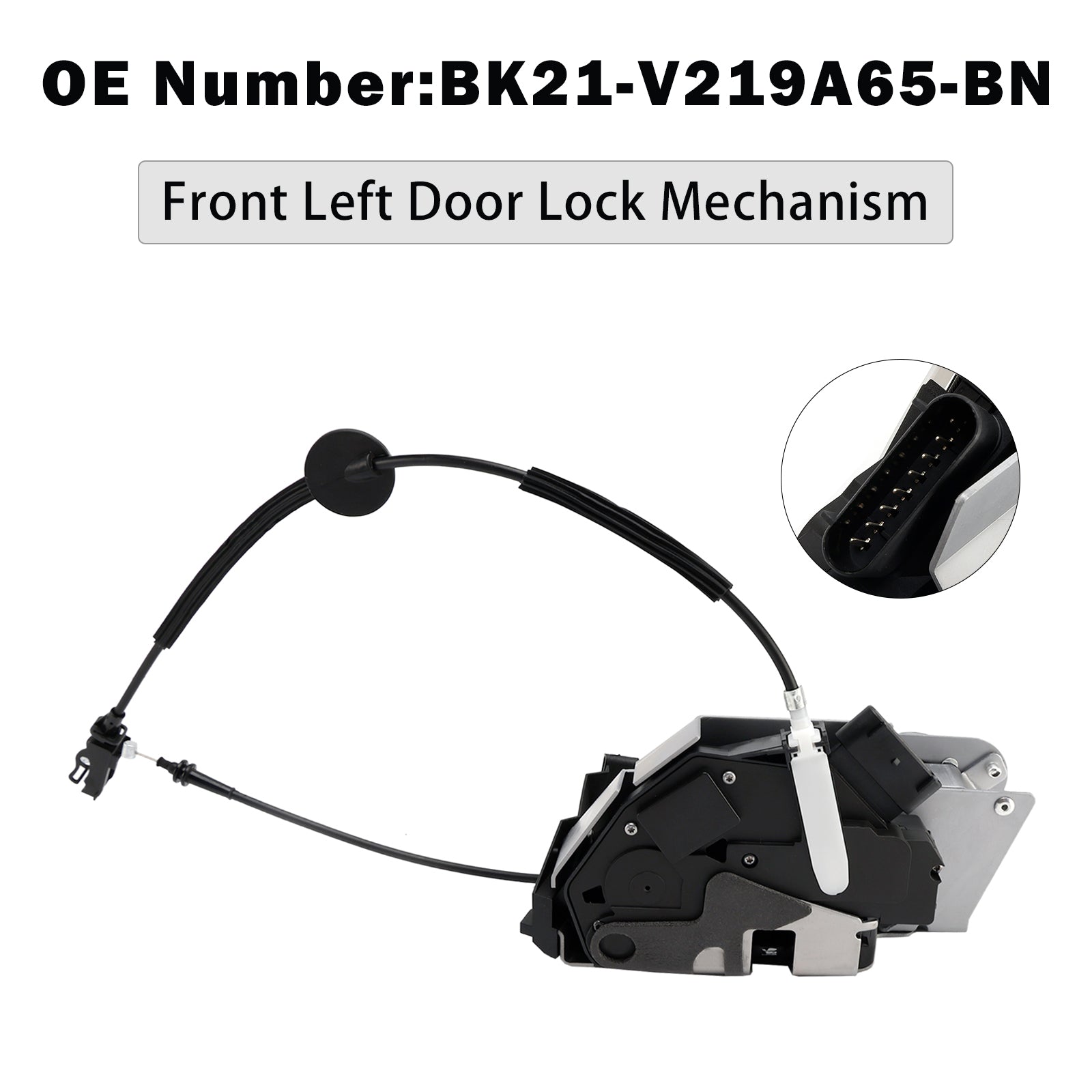 Front Left Door Lock Mechanism BK21-V219A65-BN For Ford Transit Custom MPV Bus 2012-
