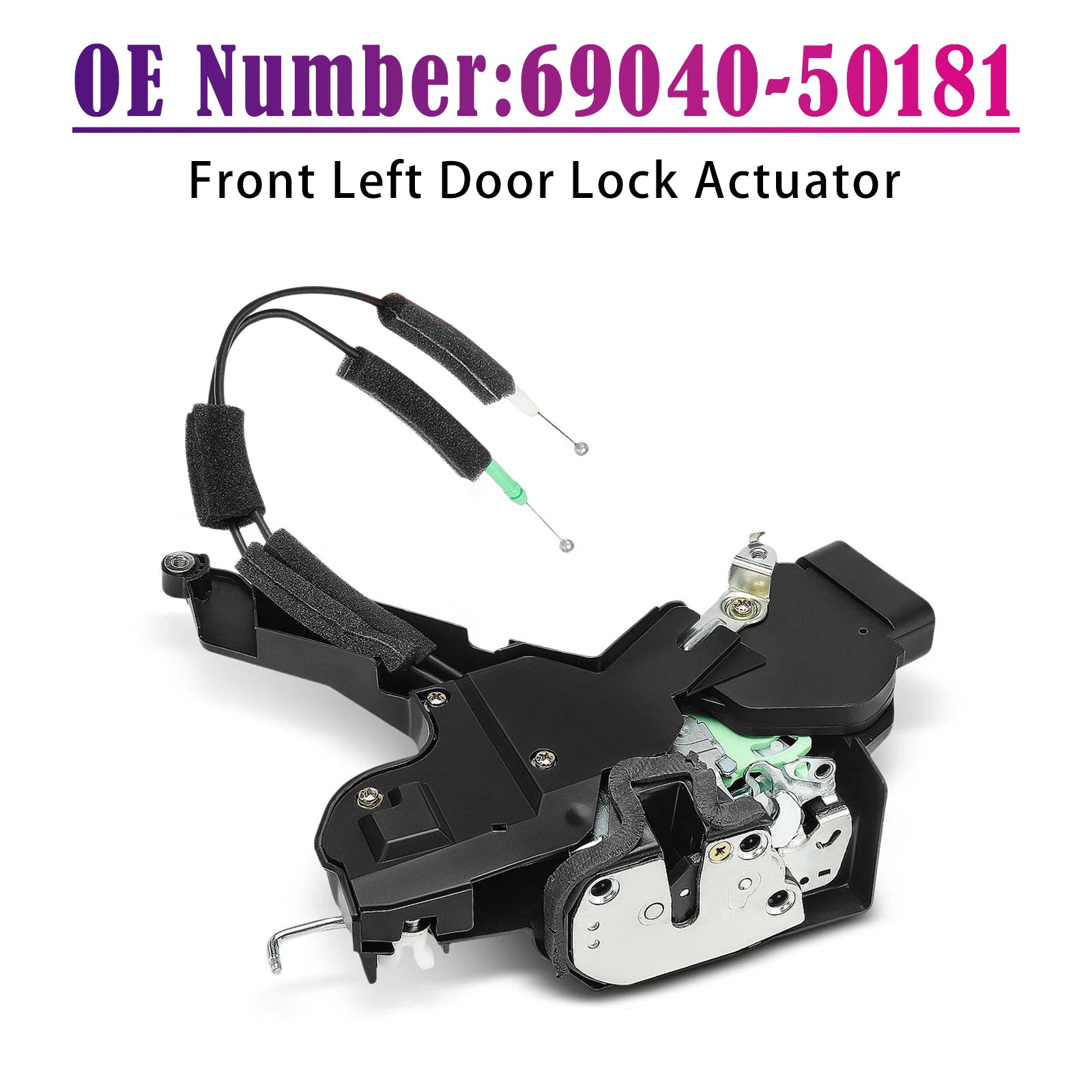 Front Left Door Lock Actuator 69040-50181 for Lexus LS430 2001-2006 Sedan 4-Door