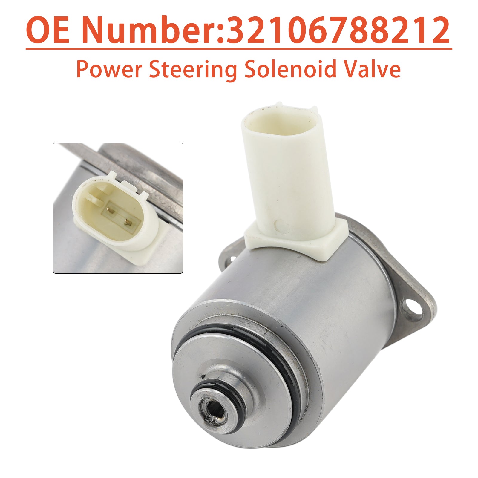 Power Steering Solenoid Valve 32106788212 For BMW 328I 335I 09-13 535I 550I 11-16
