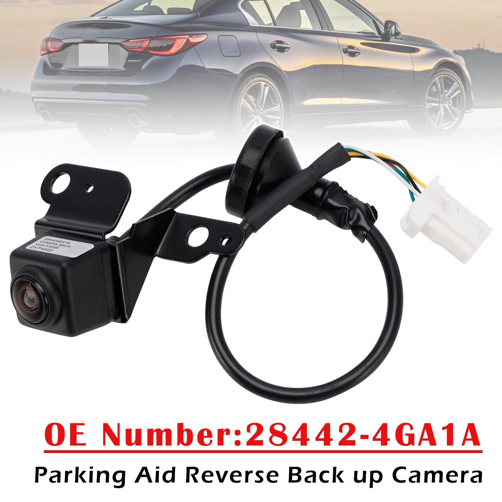 Parking Aid Reverse Back up Camera 28442-4GA1A For Infiniti Q50 2014-2019