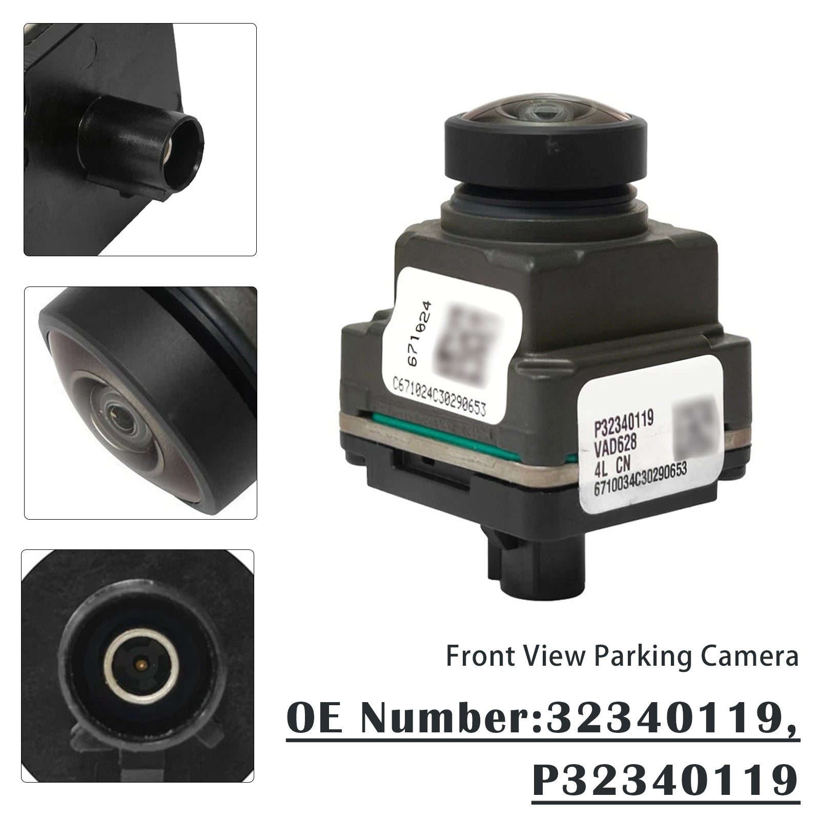 Front View Parking Camera 32340119 For Volvo C40 EX40 S60 S90 V60 V90 XC40