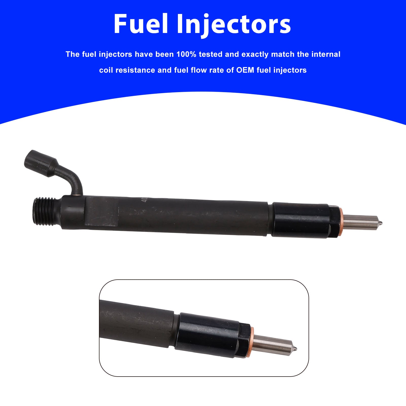 4025299 Fuel Injectors 0432191352 4078400 For Cummins Marine 6CTA