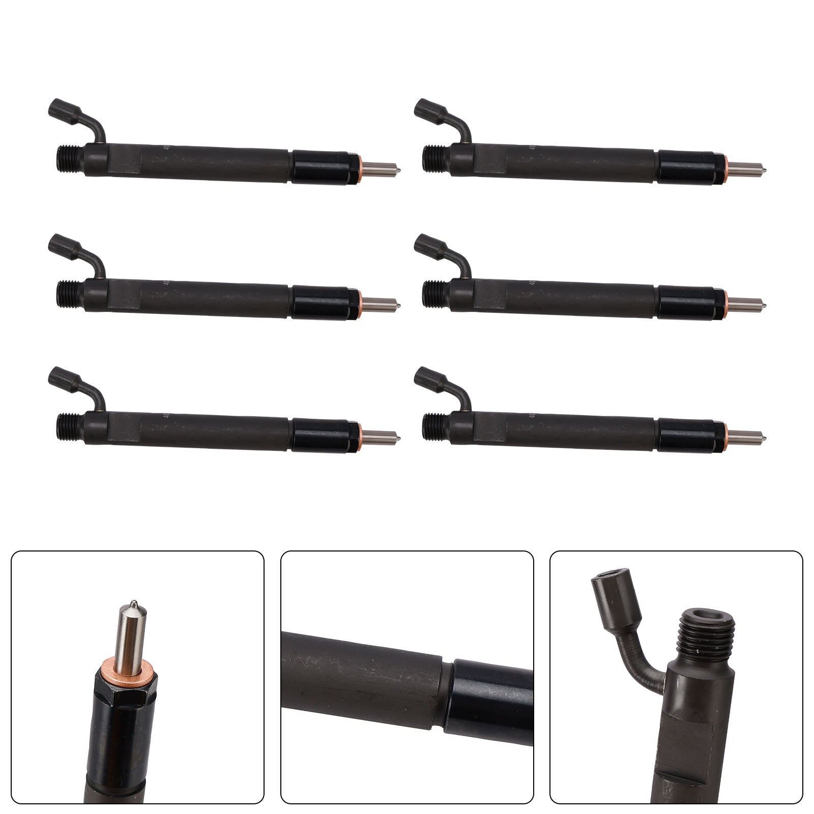 6PC 4025299 Fuel Injectors 0432191352 4078400 For Cummins Marine 6CTA