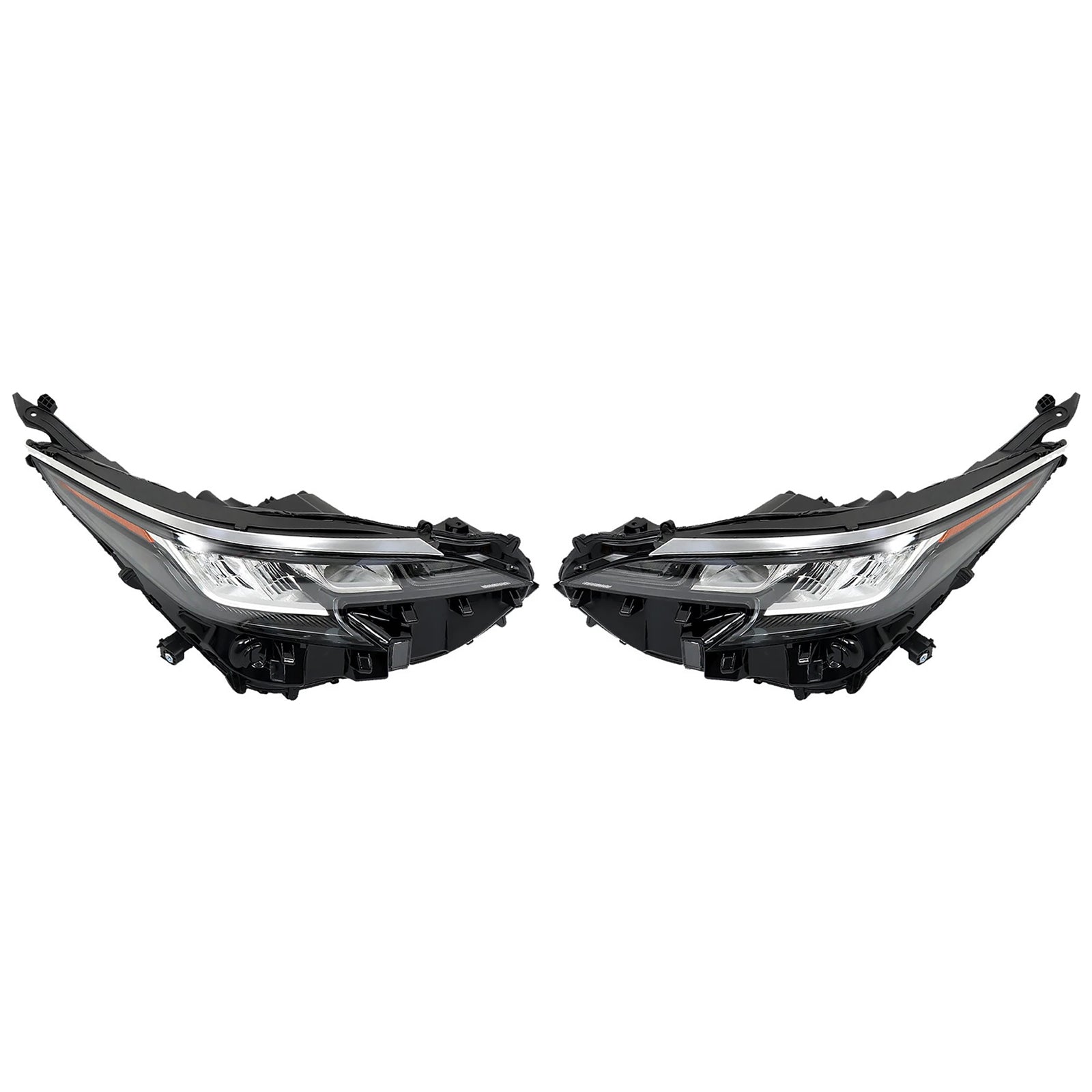 Left+Right LED Headlight Assembly LED For Toyota Sienna LE XLE 2021-2022