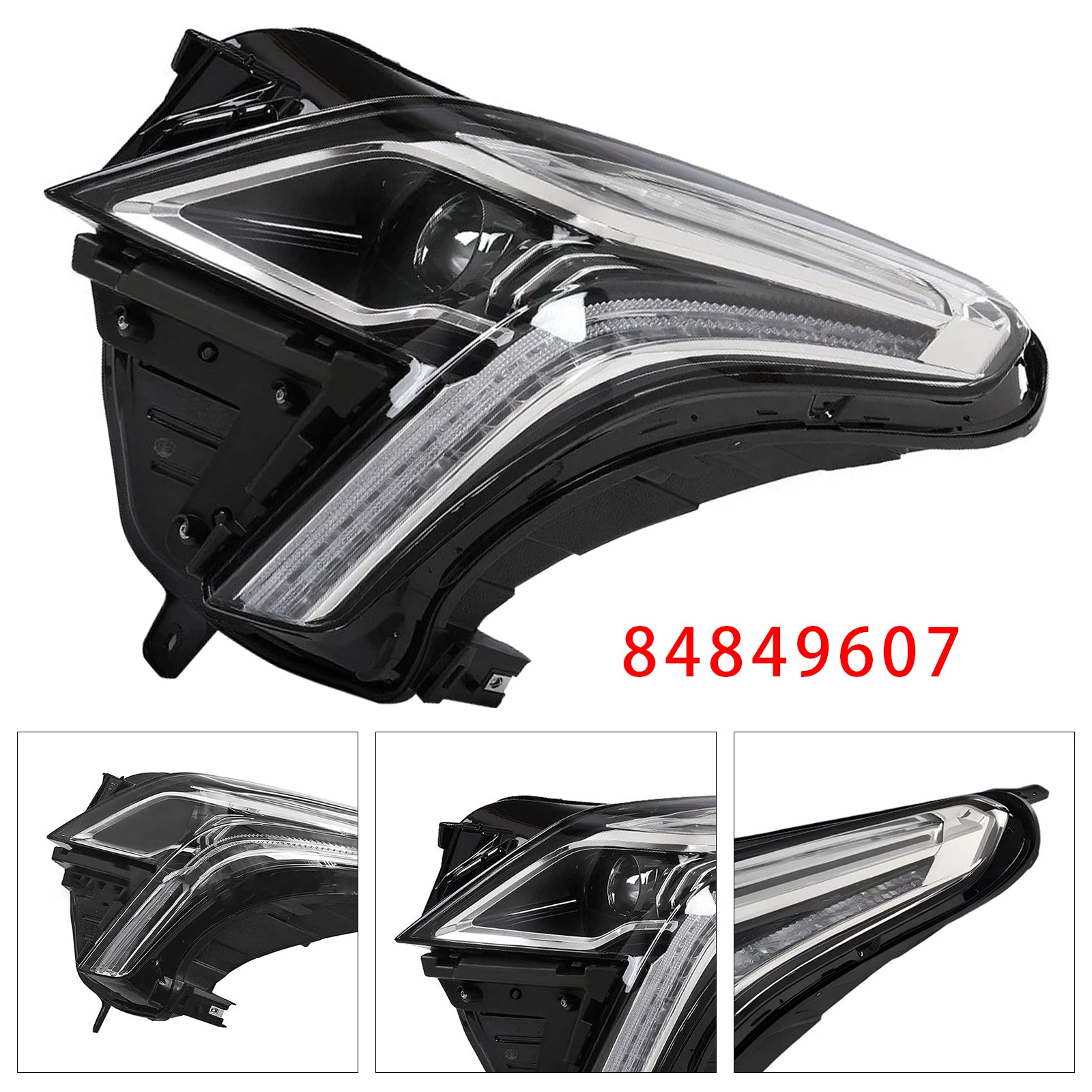 Left LED Headlight Assembly 84849607 For Cadillac XT5 2020-2023