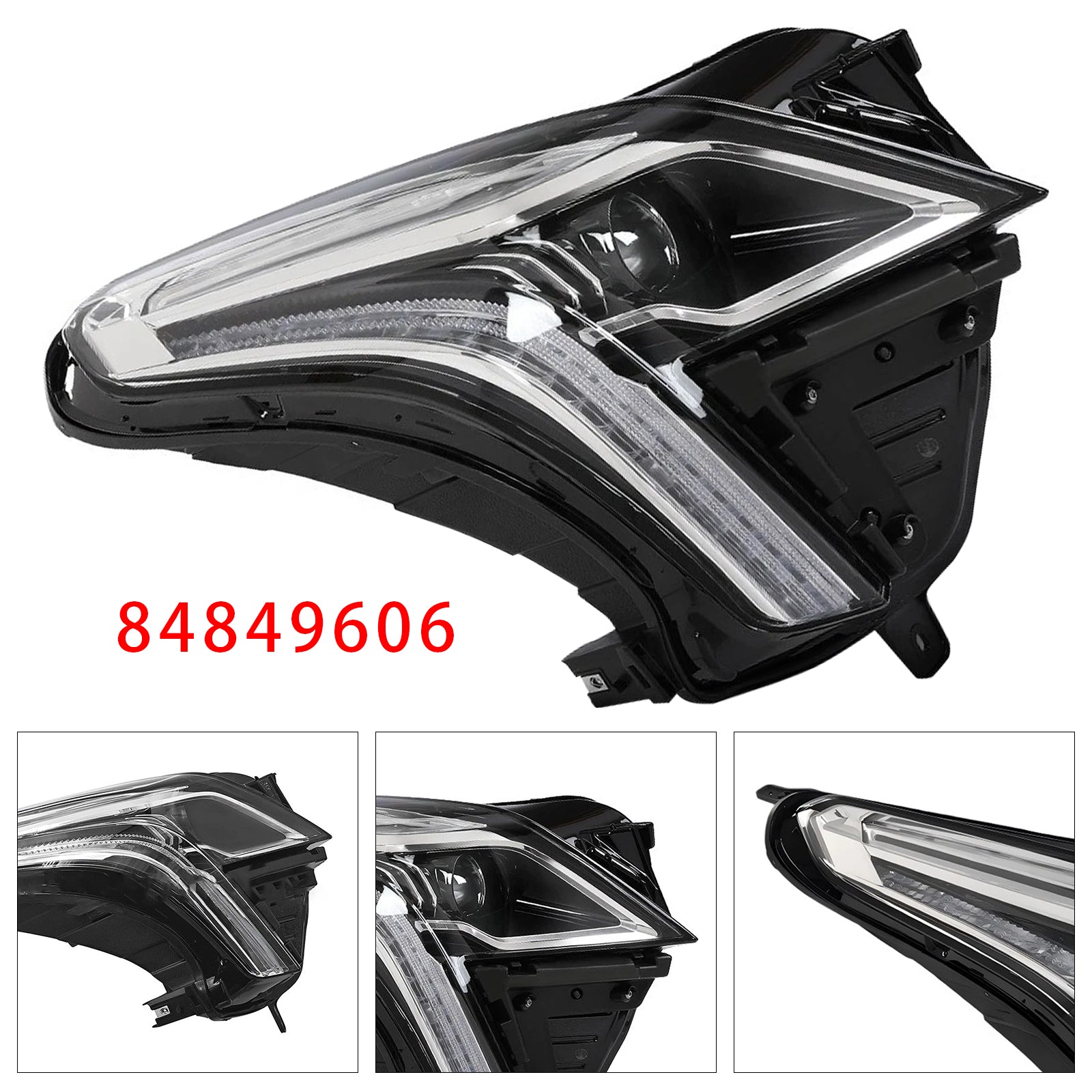 Right LED Headlight Assembly 84849606 For Cadillac XT5 2020-2023