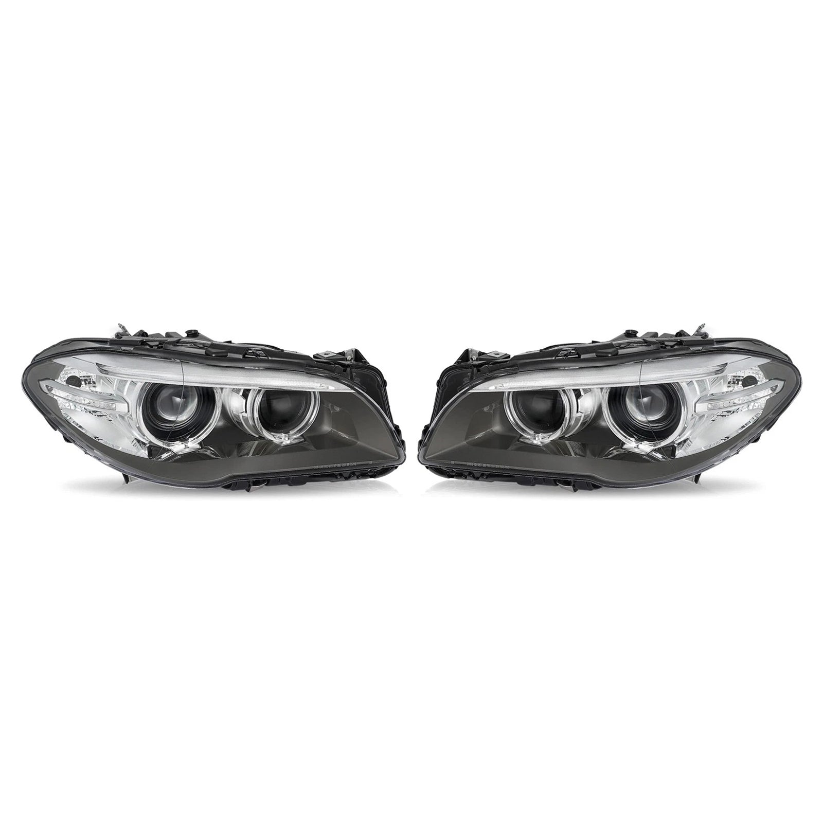 Front Left+Right HID Xenon Headlight W/o AFS For BMW 5Series 528i 535i 2014-2017