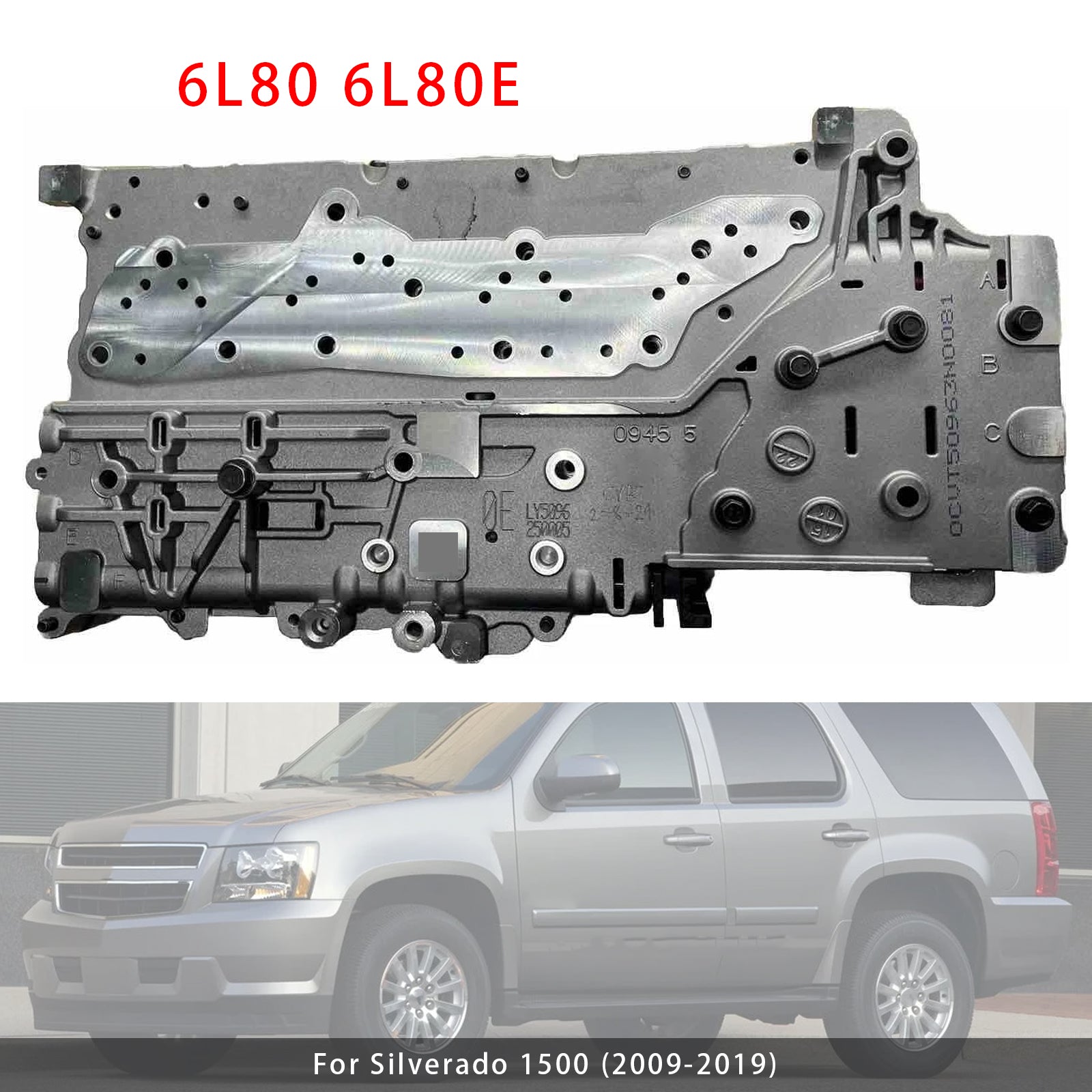 6L80 6L80E Valve Body For Sierra 1500 Flat Type