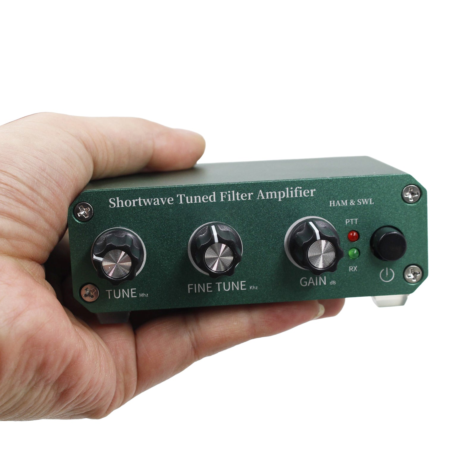 Shortwave Tuned Amplifier 3-30MHz Frequency Coverage Adjustable Gain 0-30dB