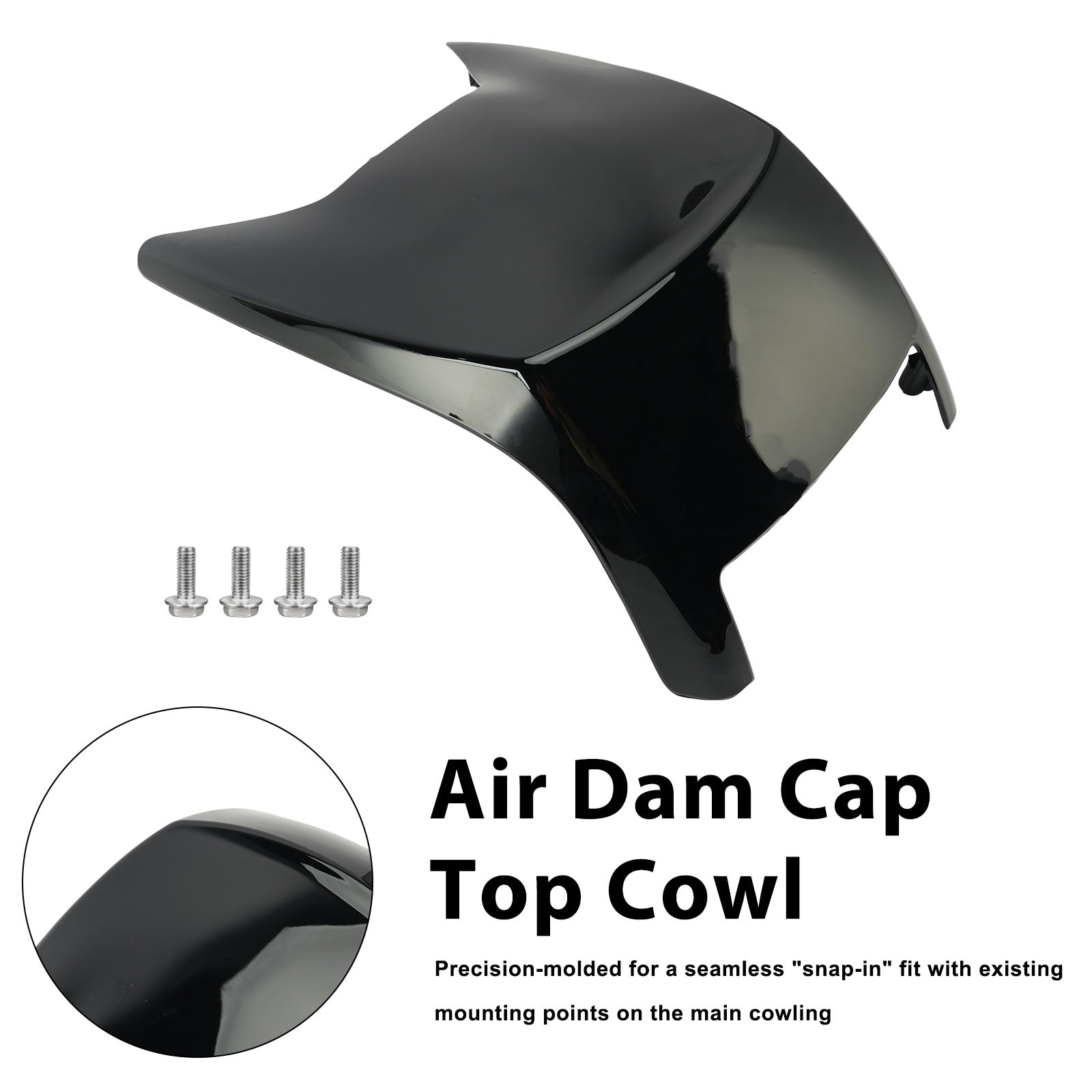 Air Dam Cap Top Cowl 8M0159887 8M0118170 For Mercury 30-60HP EFI 4-Stroke
