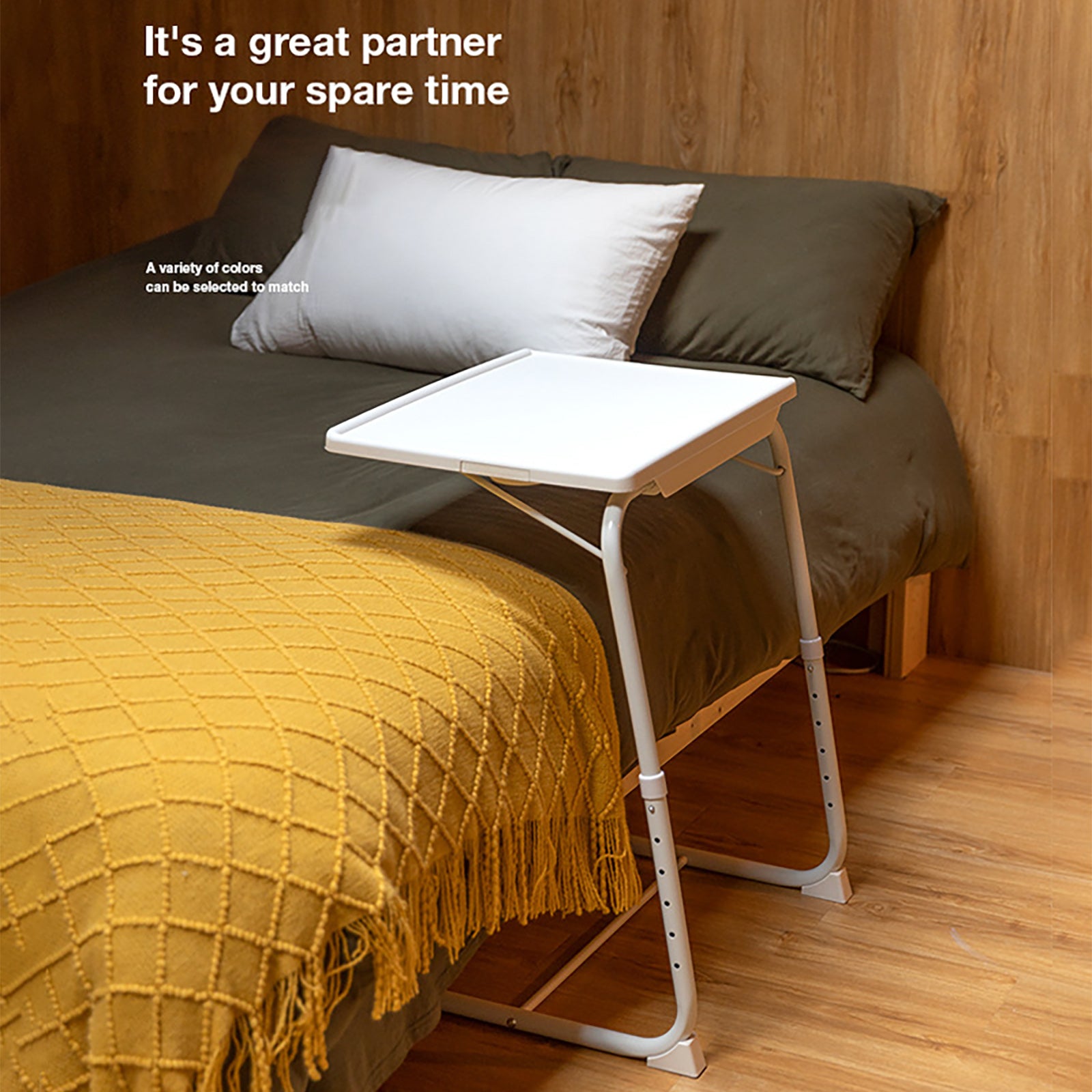 Folding Computer Table Bedside Table Simple Table Bedroom Lazy Table Lift Table