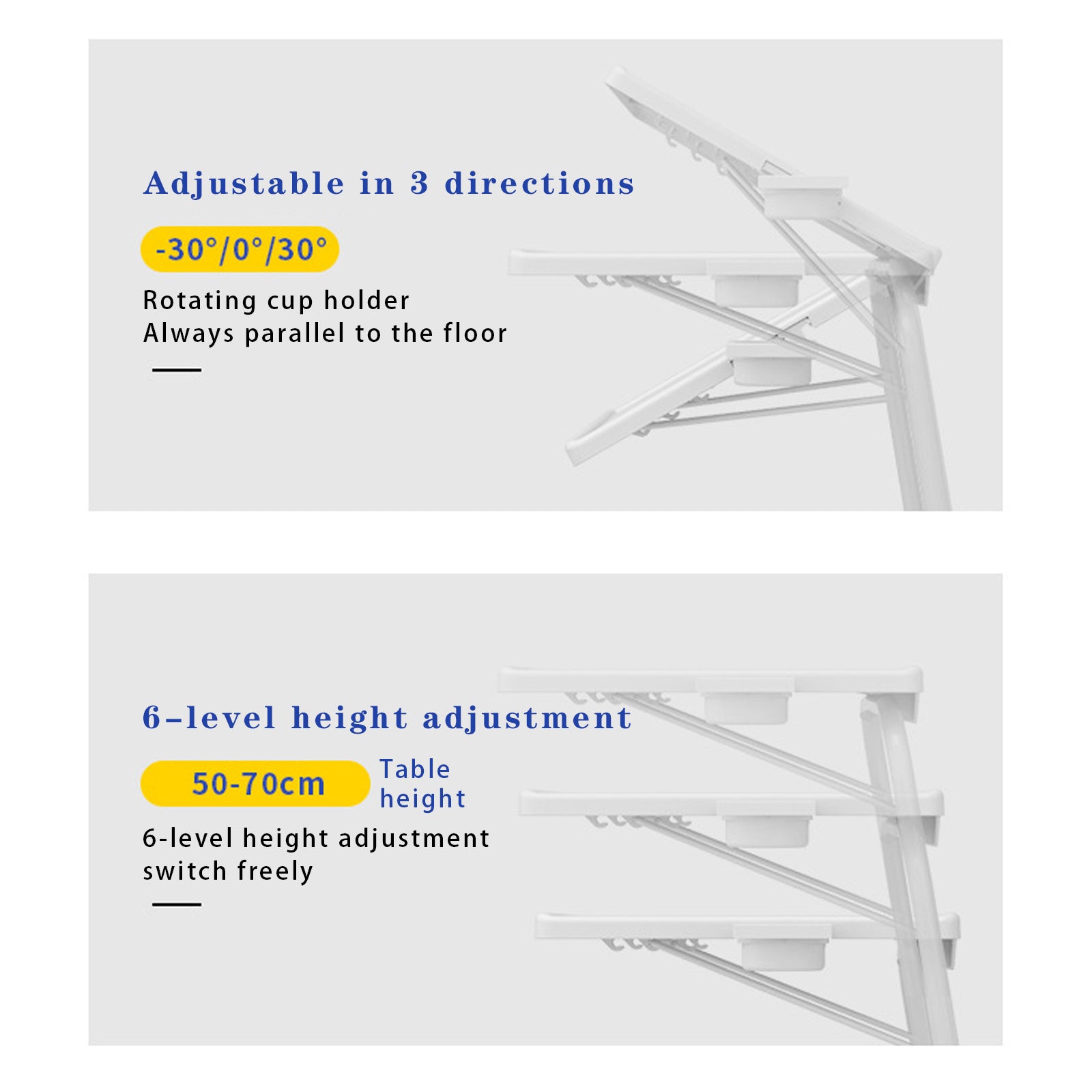 Folding Computer Table Bedside Table Simple Table Bedroom Lazy Table Lift Table